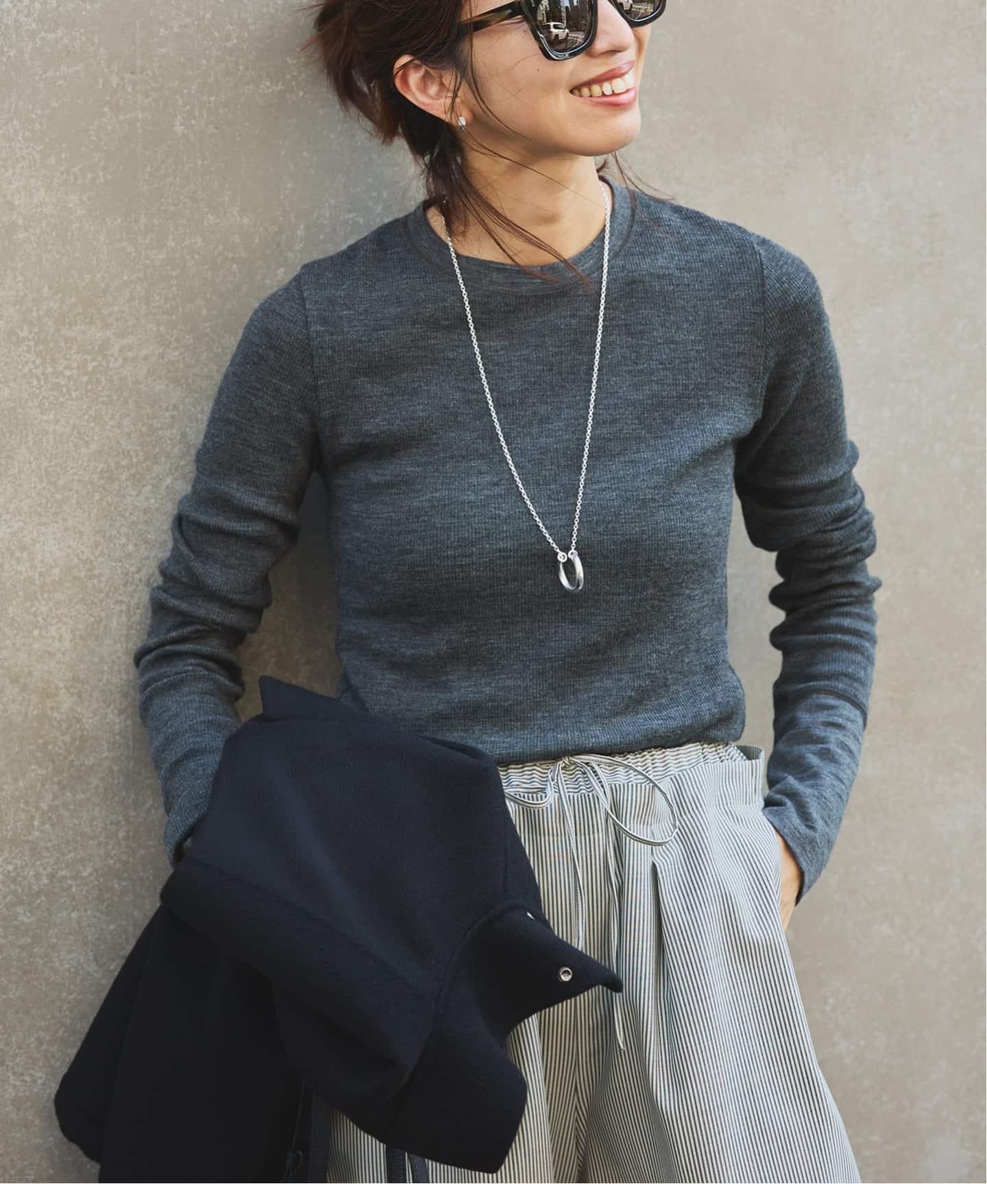 タグ付き＊VERMEIL par iena プルオーバー cotton silk crew プルオーバー（ニット／セーター）｜VERMEIL