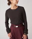 《追加》wool100 RIB クループルオーバー