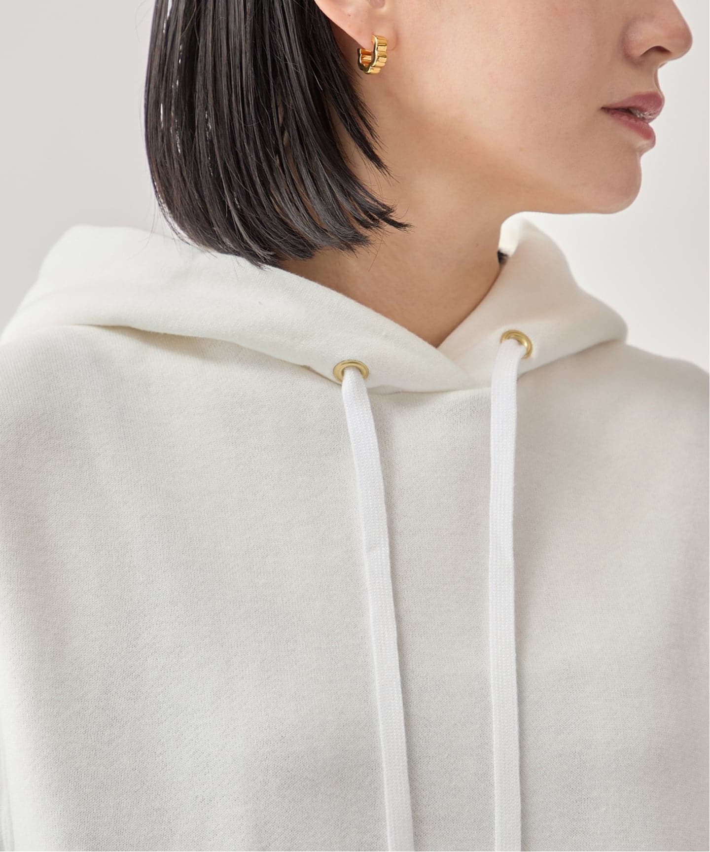 Loopwheel fleece フーディー（パーカー）｜VERMEIL par iena