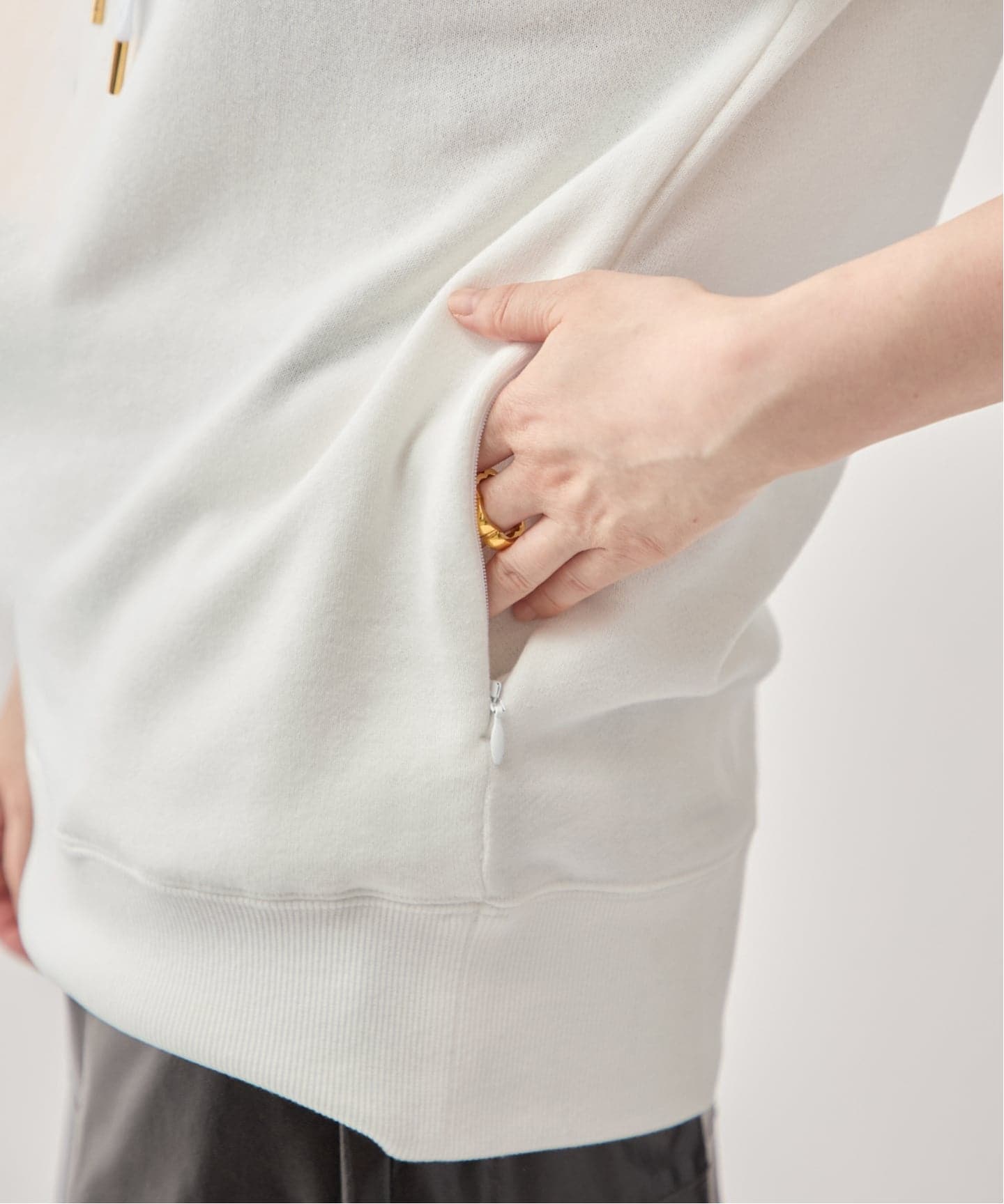acorn 様ご専用☆VERMEIL par iena 【新品・訳あり】パーカー Loopwheel fleece フーディー（パーカー）｜VERMEIL par iena