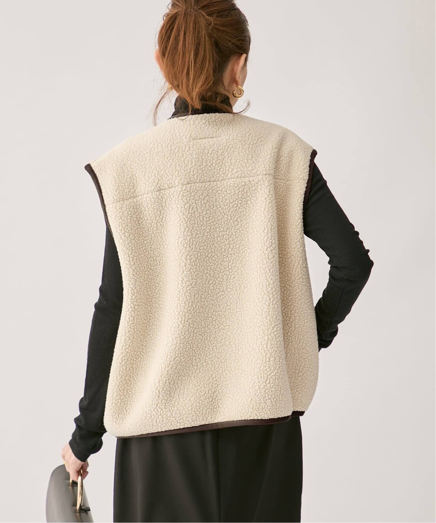 POLARTEC ボアフリースベスト（ベスト）｜VERMEIL par iena