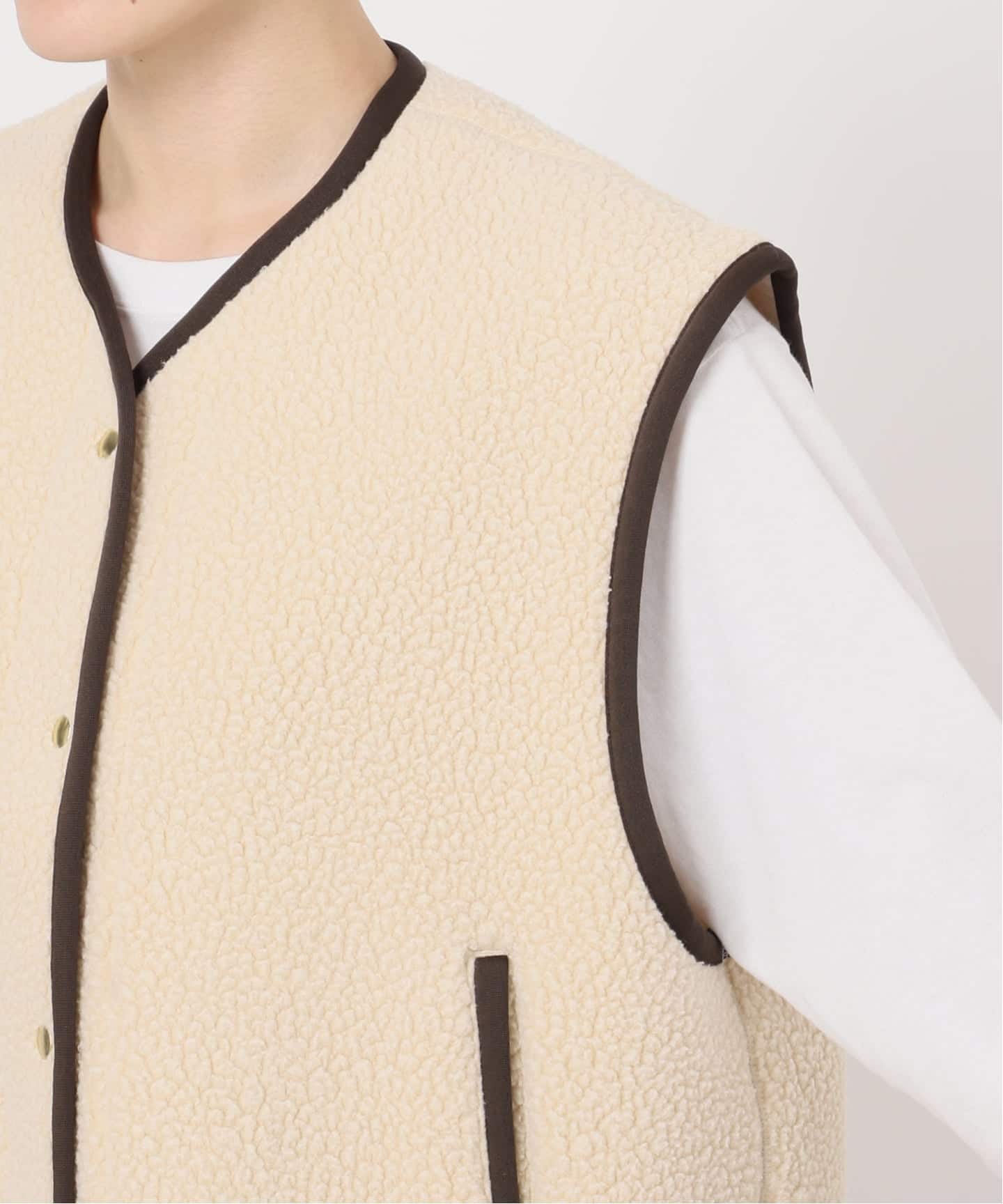 POLARTEC ボアフリースベスト（ベスト）｜VERMEIL par iena