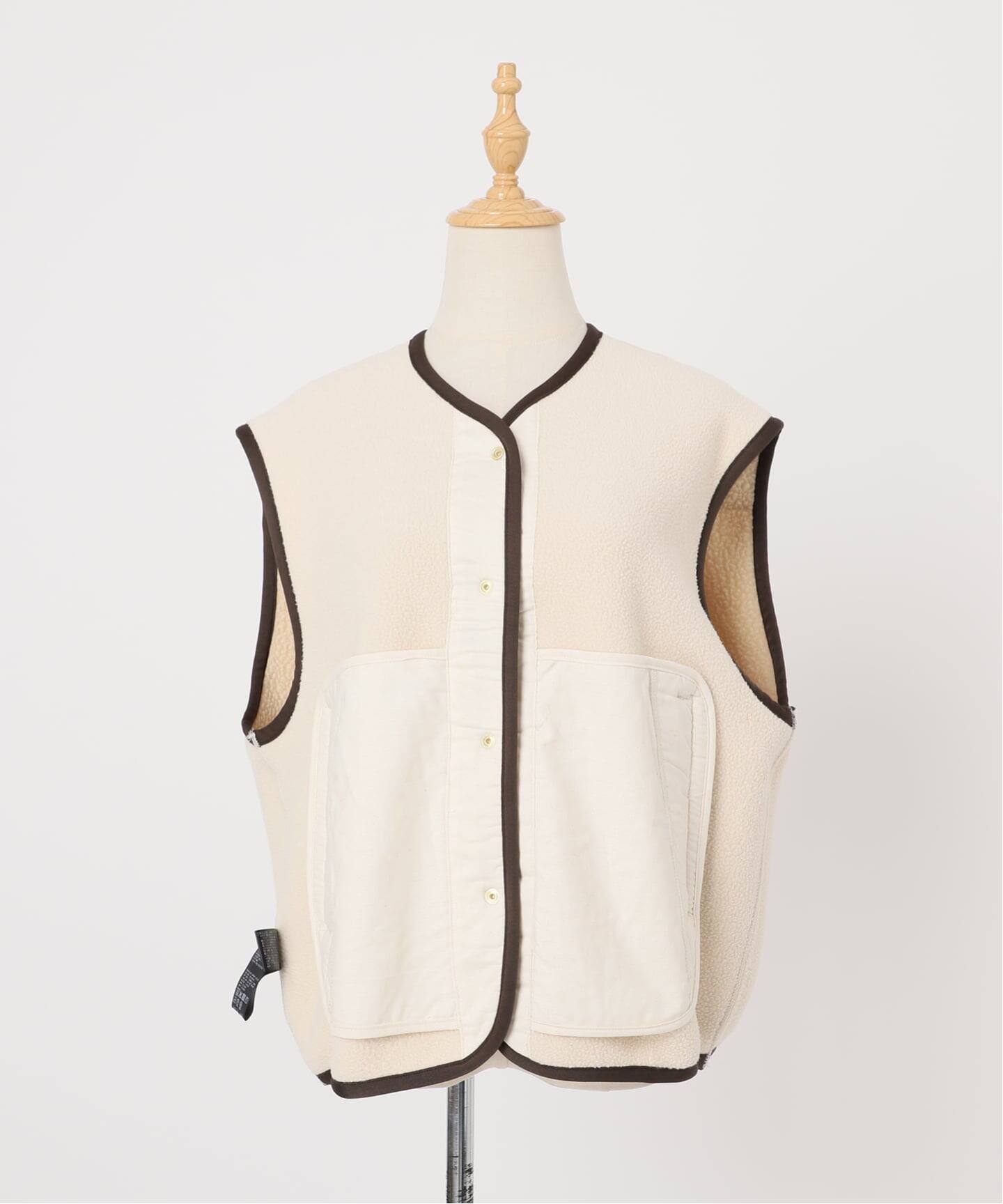 POLARTEC ボアフリースベスト（ベスト）｜VERMEIL par iena