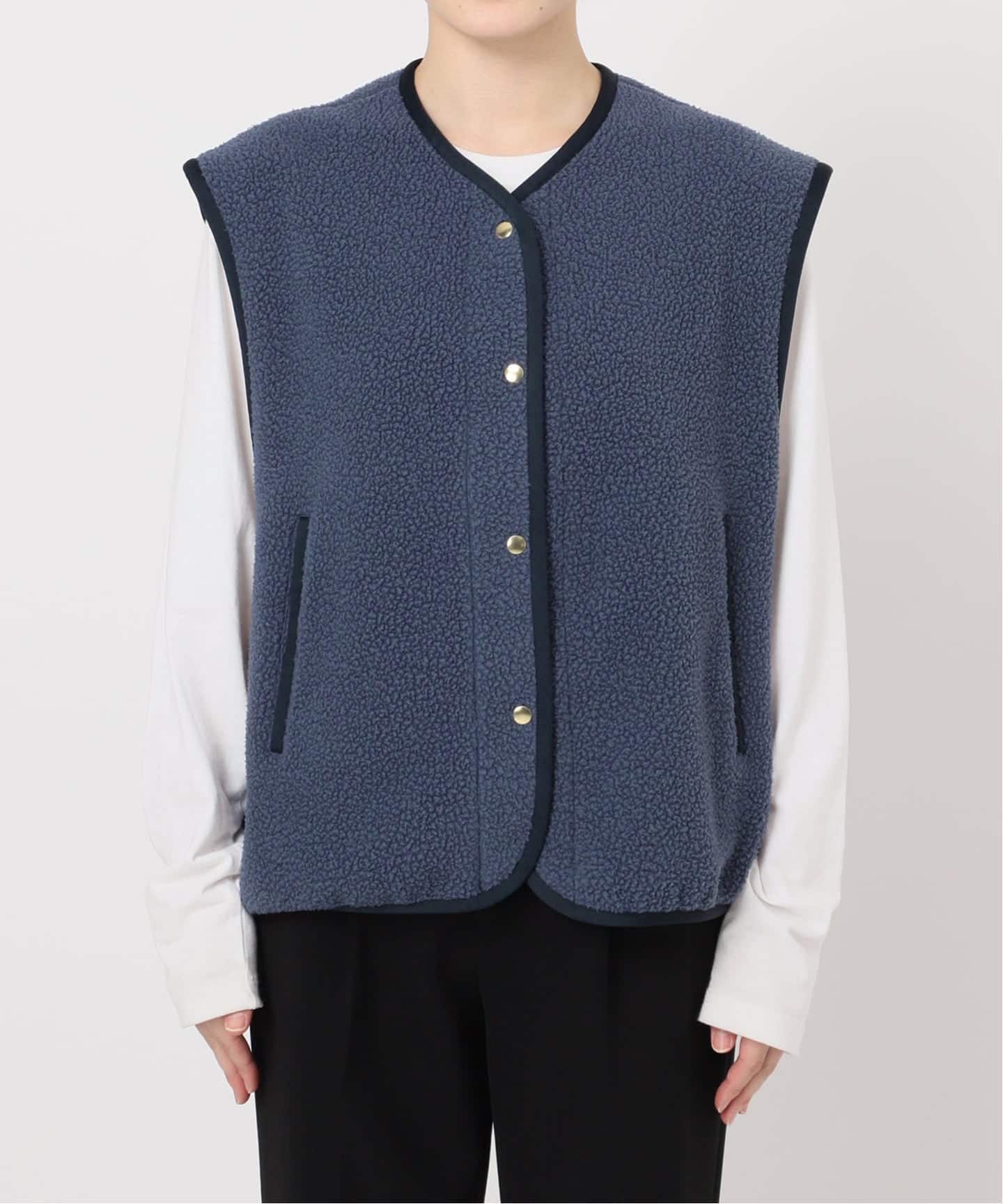 POLARTEC ボアフリースベスト（ベスト）｜VERMEIL par iena