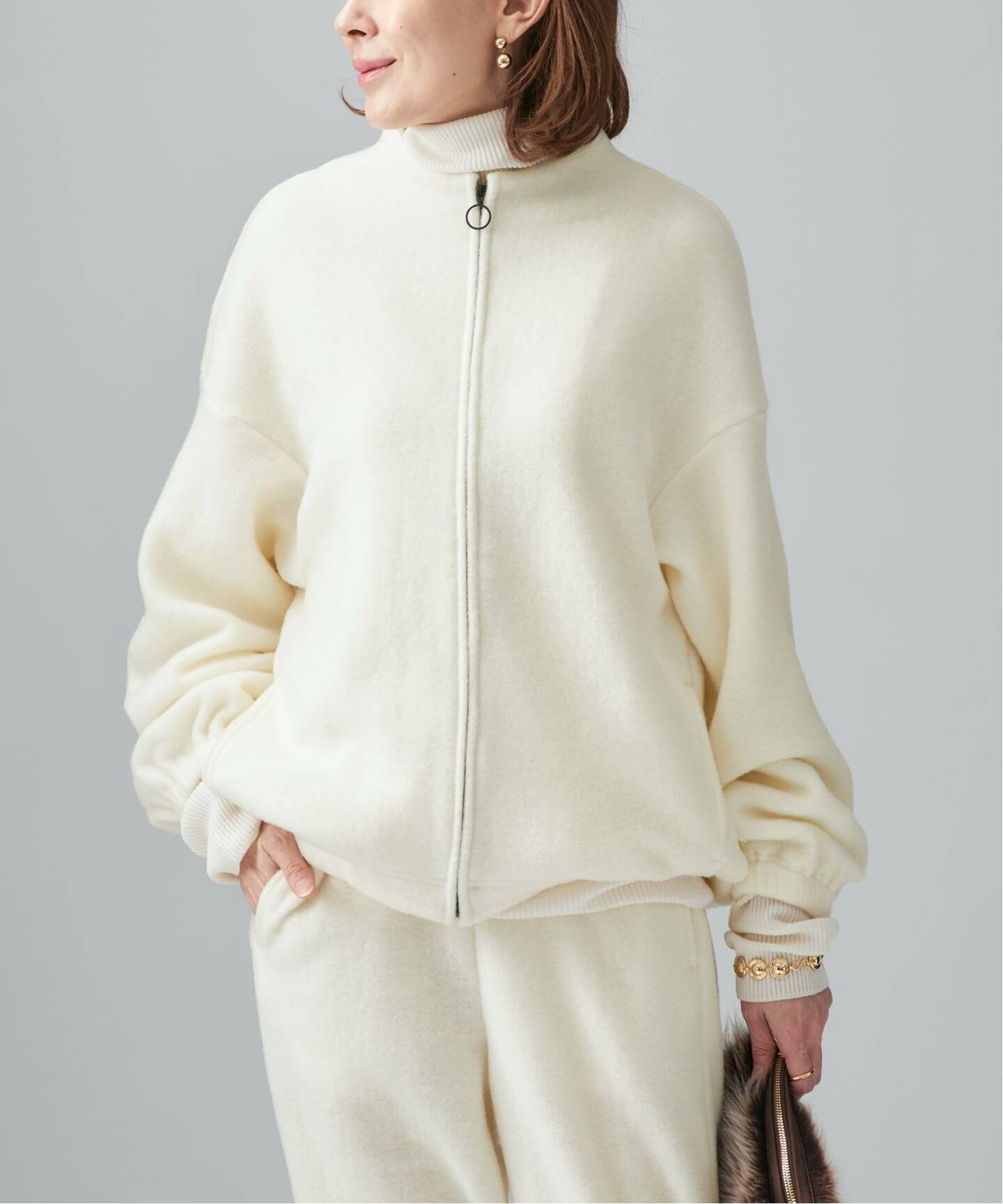 Wool fleece プルオーバー（その他トップス）｜VERMEIL par iena