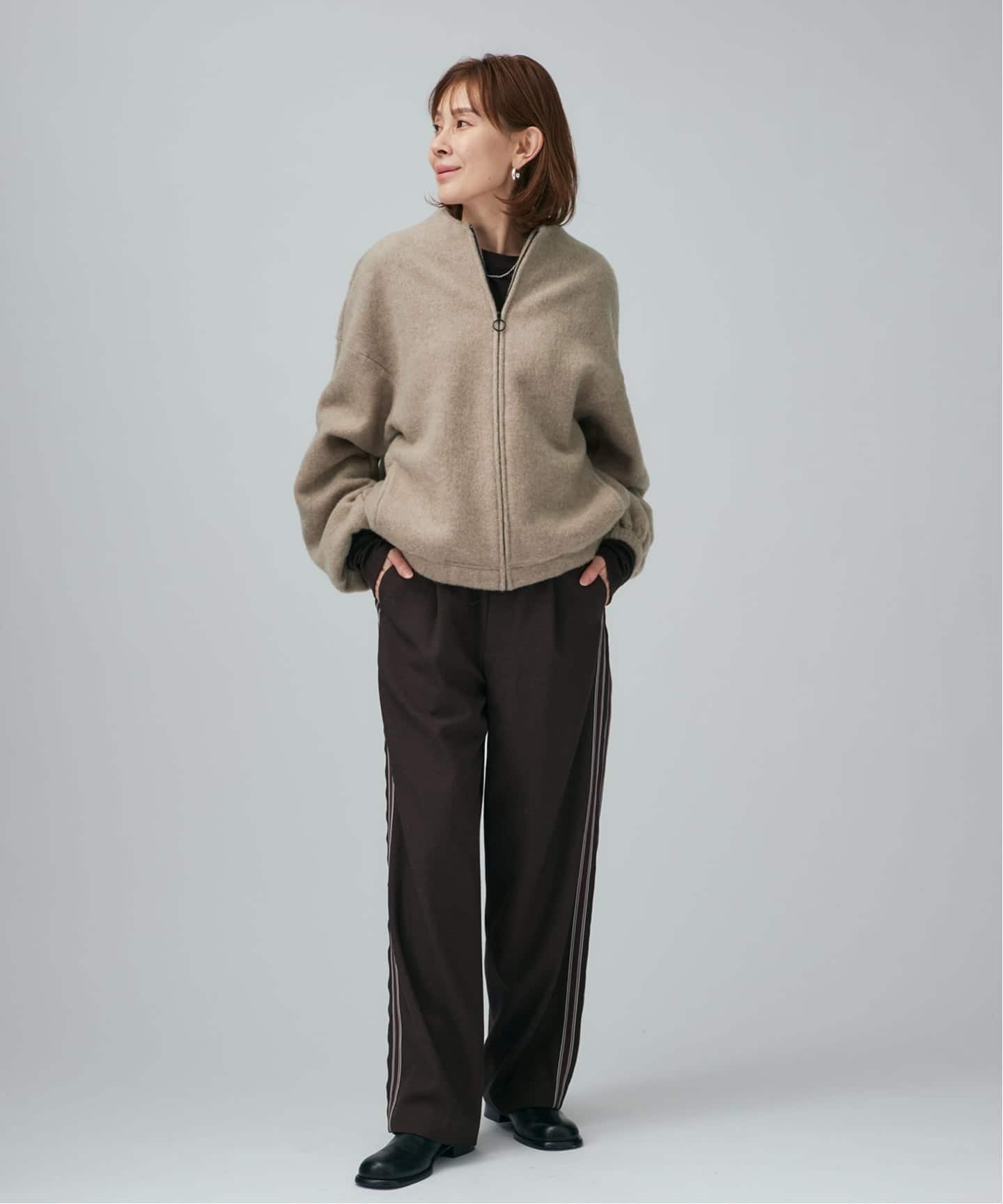 Wool fleece プルオーバー（その他トップス）｜VERMEIL par iena