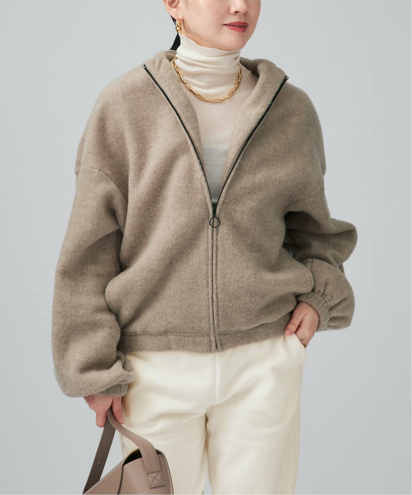 Wool fleece プルオーバー（その他トップス）｜VERMEIL par iena