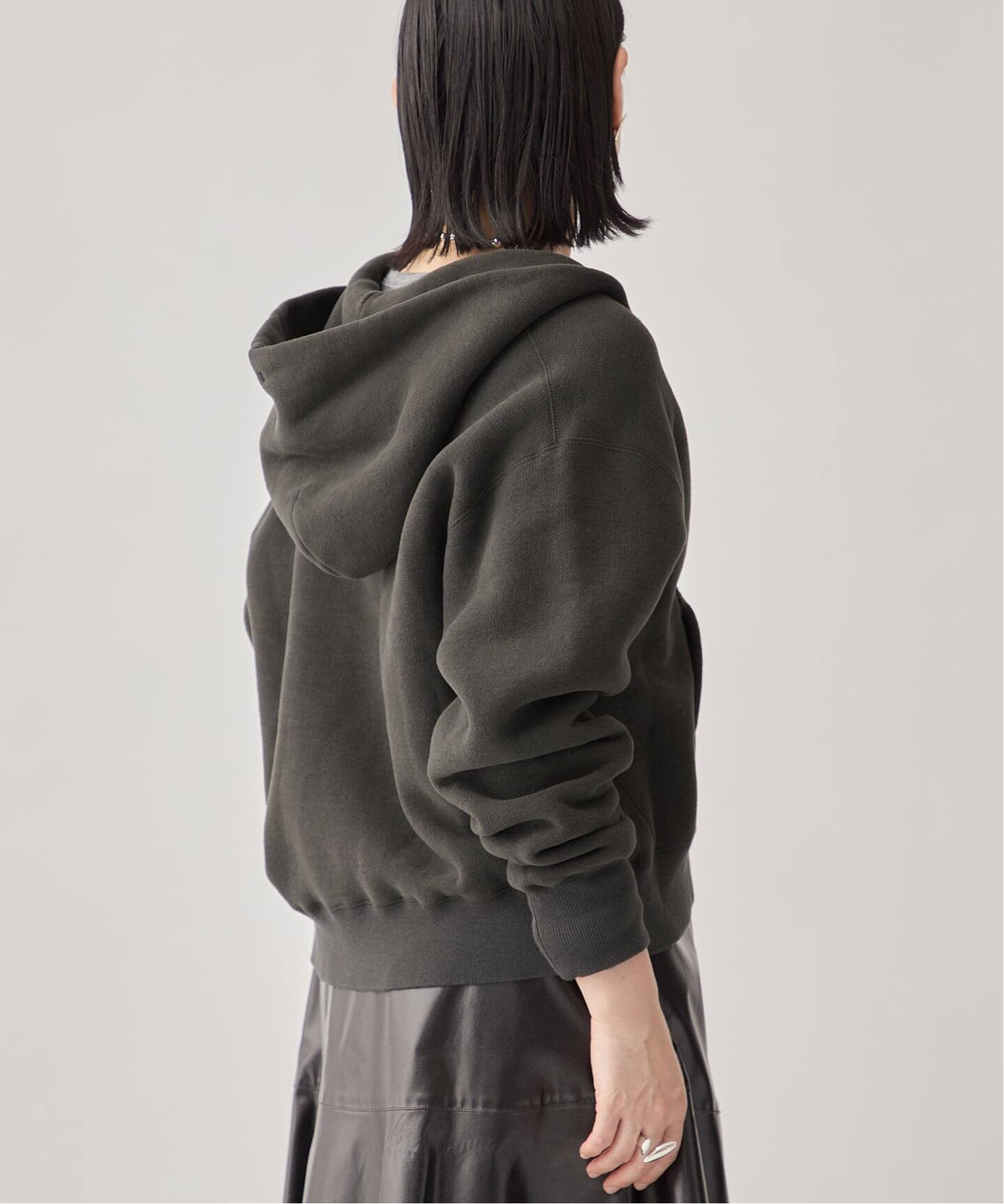 TICCA ティッカ ダウニー裏毛ZIPパーカー TBEA-303（スウェット