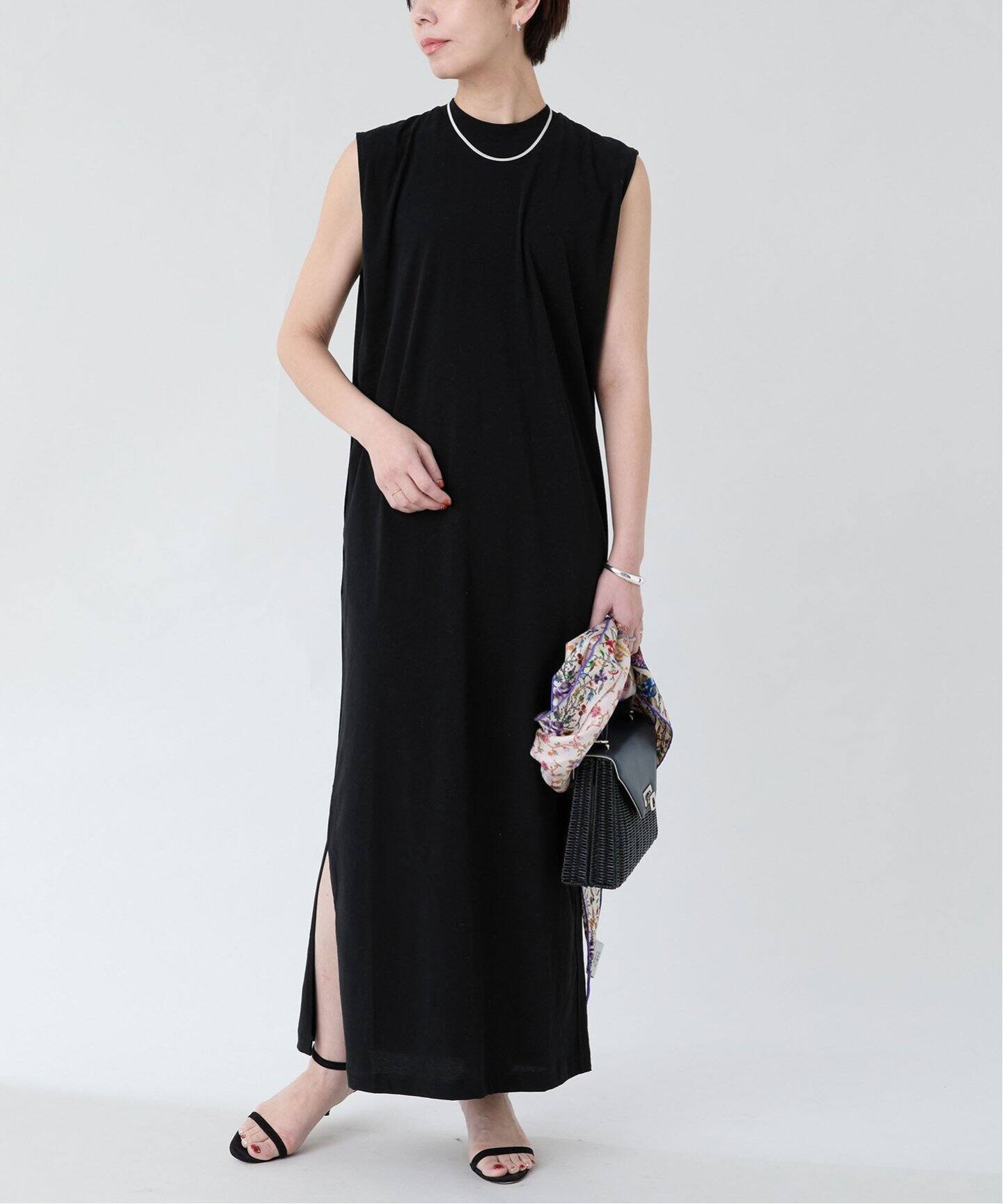 ATON（エイトン） TANKTOP DRESS OPAGGM0605（ワンピース）｜VERMEIL 