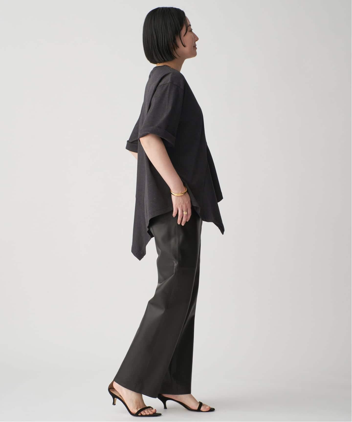 Room no.8 ルームエイト SMOOTH CO DRAPE TOPS SR8S-014（T