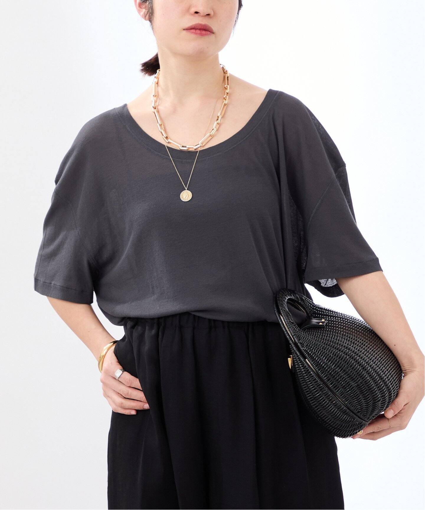 【別注】TanC TOKYO × 6MINI SLEEVE SHEER TEE 別注】TanC TOKYO × 6MINI SLEEVE SHEER TEE
