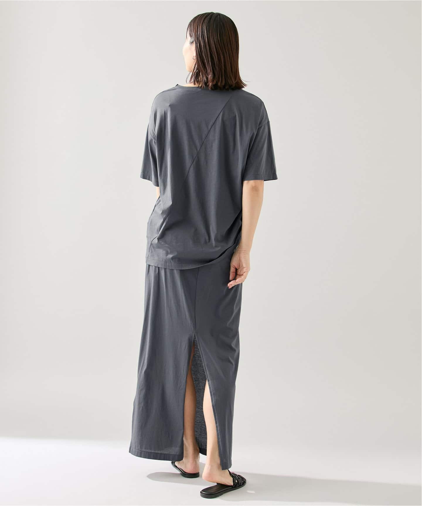 2025SS アンスクリアLight Jersey Long Skirt INSCRIRE /アンスクリア】Light Jersey Long Skirt：スカート