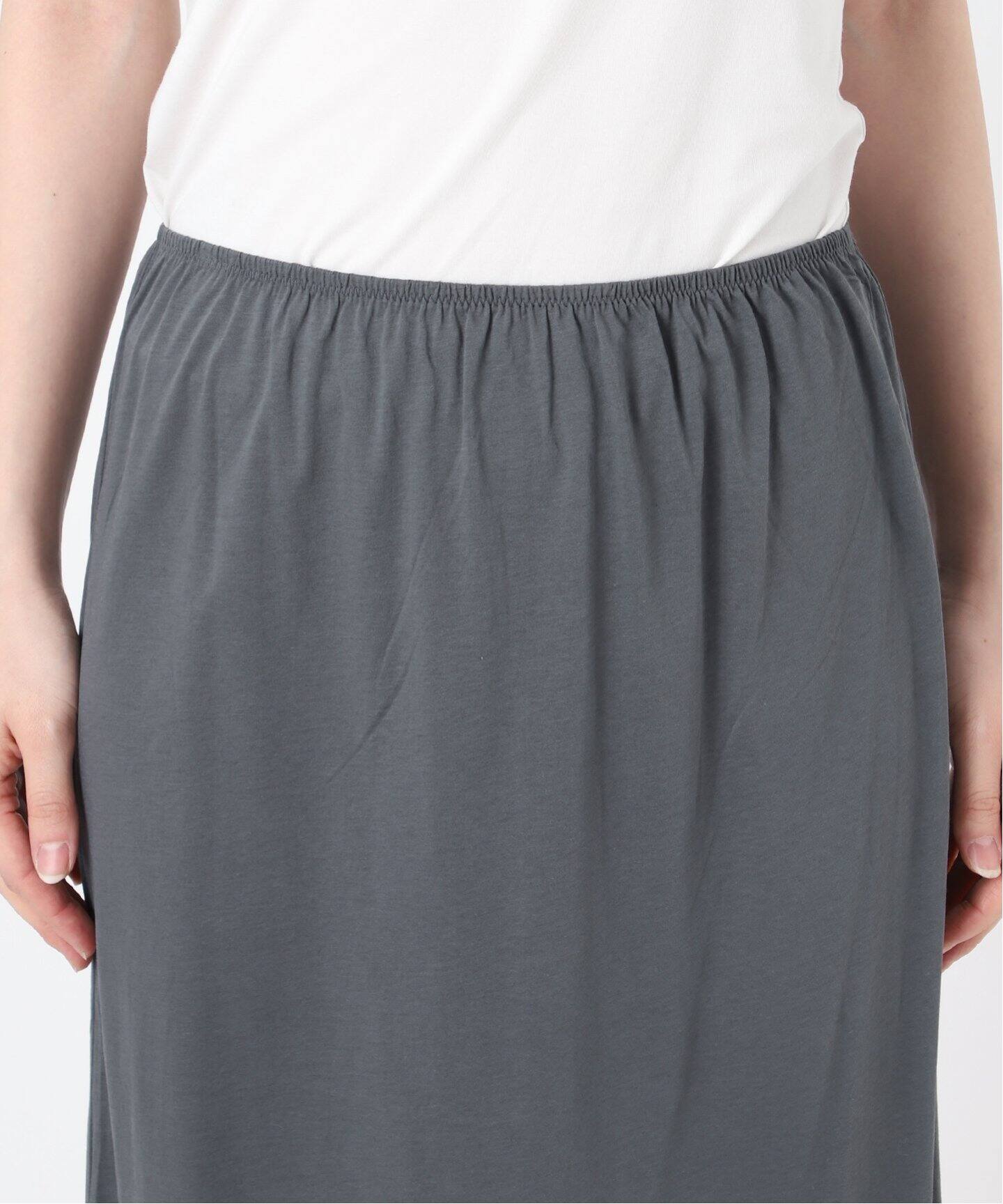 INSCRIRE アンスクリア Light Jersey Long Skirt I25SSCUT20（ロング