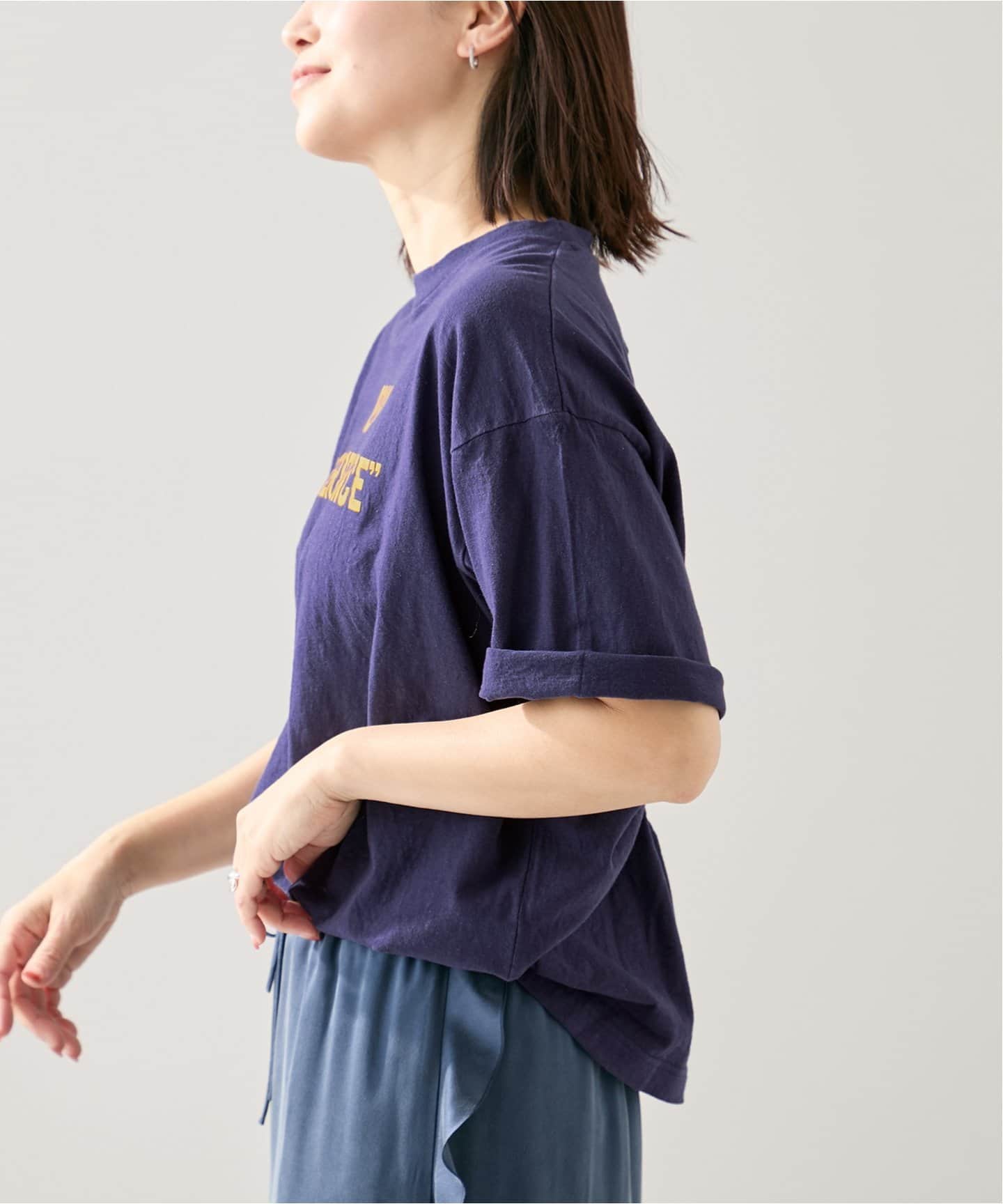 INSCRIRE アンスクリア Back Circle Tee I25SSBC98（Tシャツ