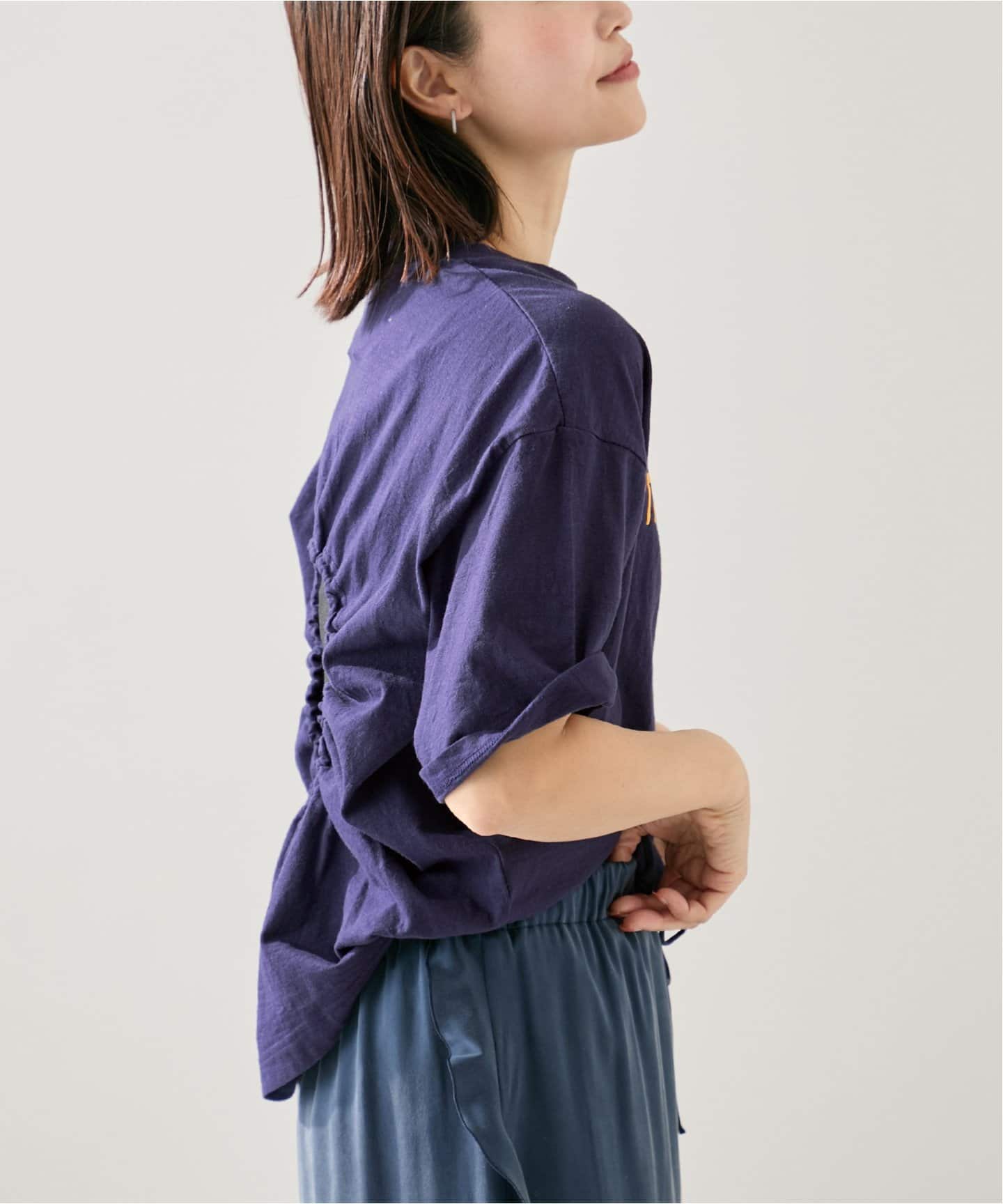 INSCRIRE - INSCRIRE アンスクリア メッシュ Tシャツ ブラウン