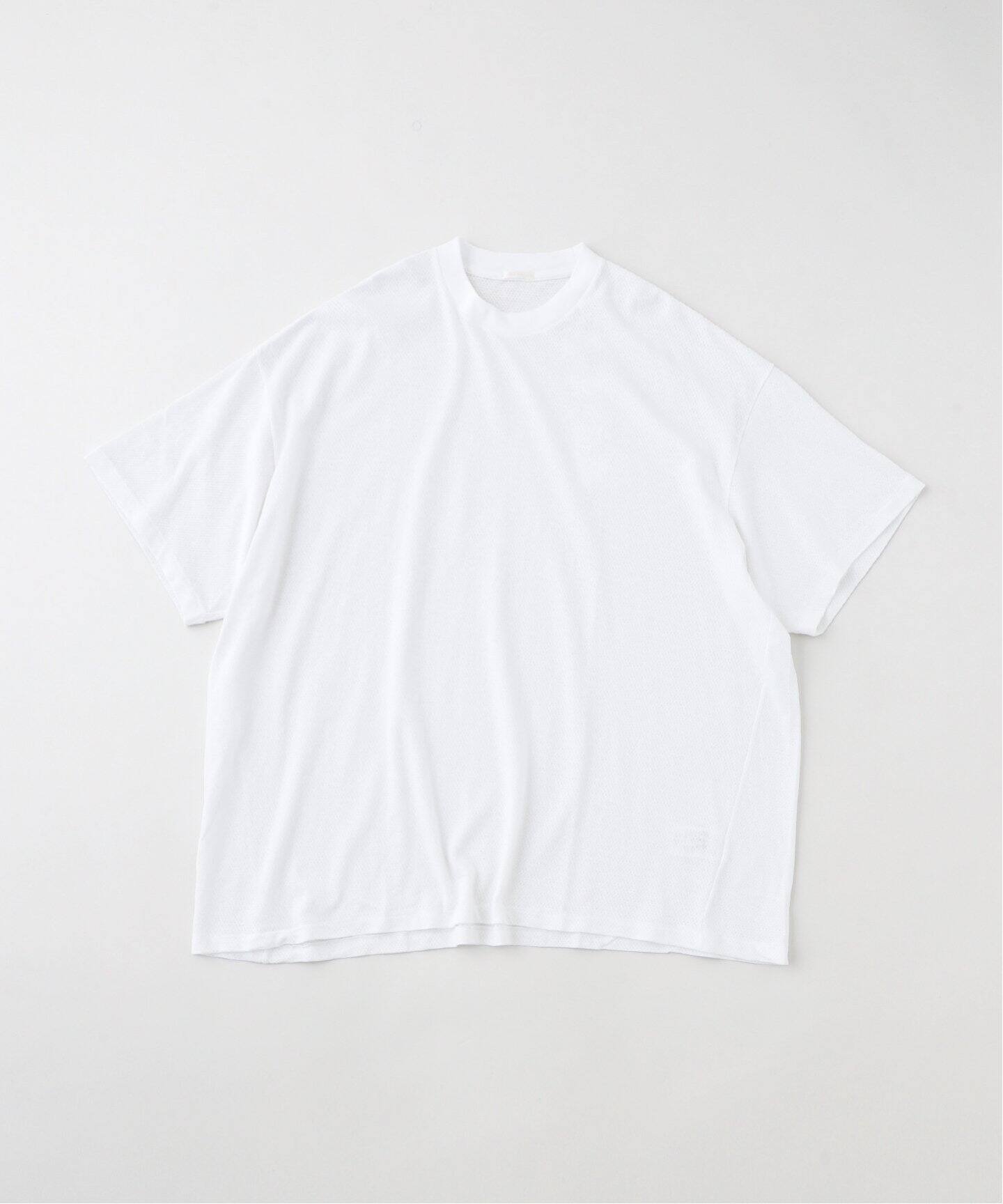 COMOLI / コモリ】コットンメッシュ ハンソデTシャツ B01-05036（T
