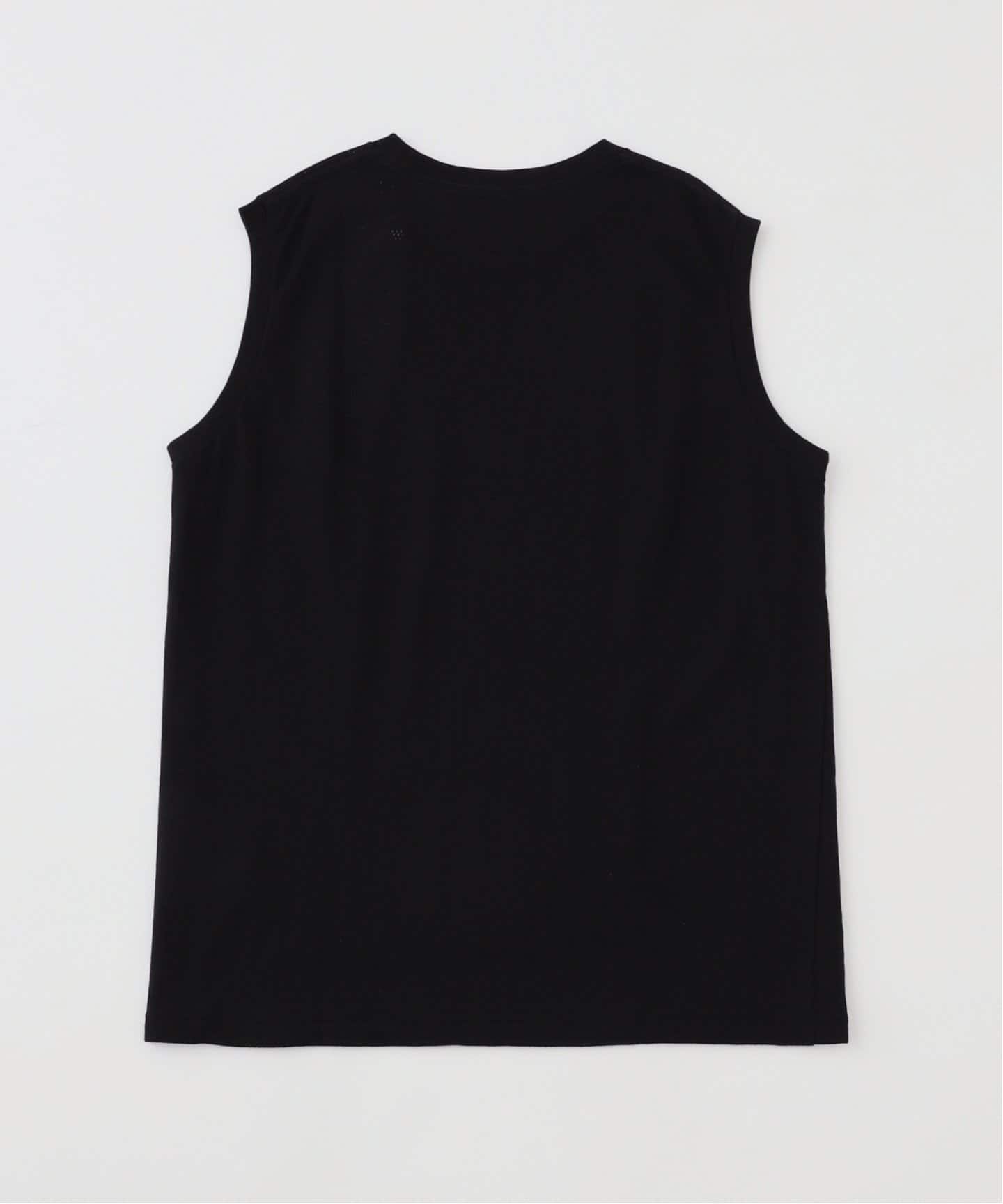 美品 COMOLI コモリ ノースリーブトップス コットン ホワイト フリー COMOLI (コモリ) コットンジャージ ノースリーブ [WHITE]