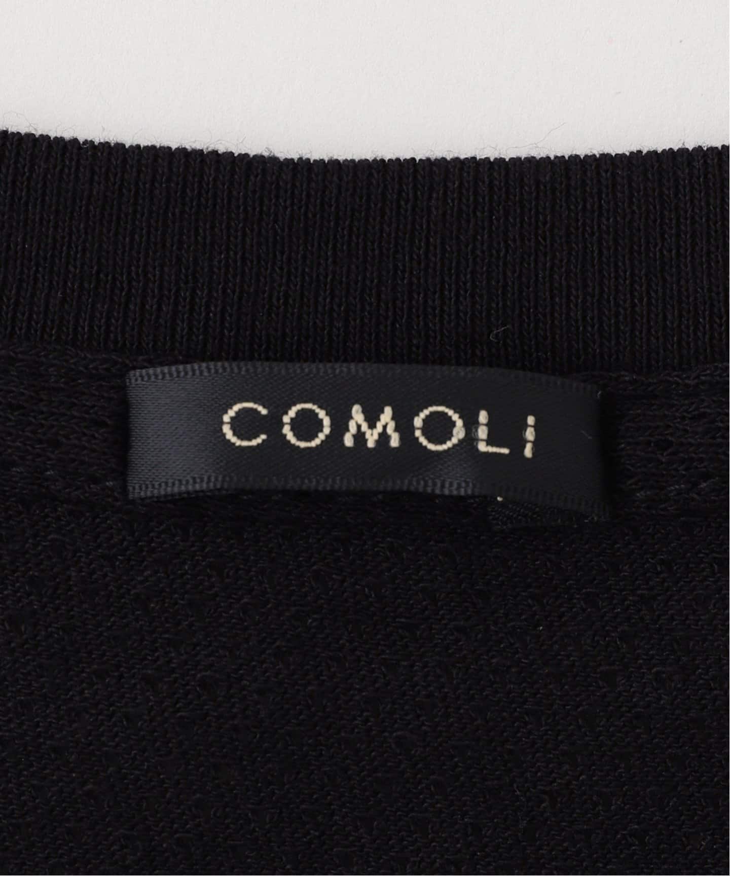 COMOLI / コモリ】コットンメッシュ ノースリーブ B01-05037（Tシャツ