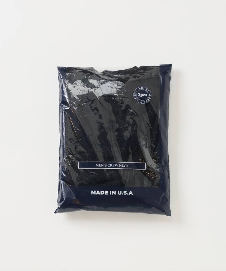 Brooks Brothers / ブルックス ブラザーズ】USA製 2-PACK TEE ：2枚 