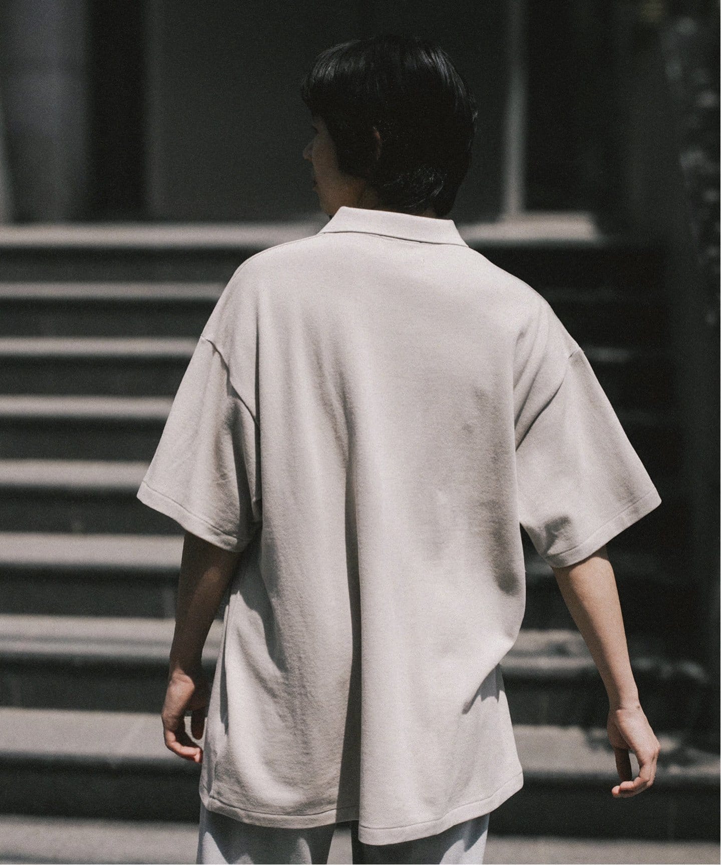 Graphpaper / グラフ ペーパー】 Cotton Pique Jersey S/S Skipp GU251