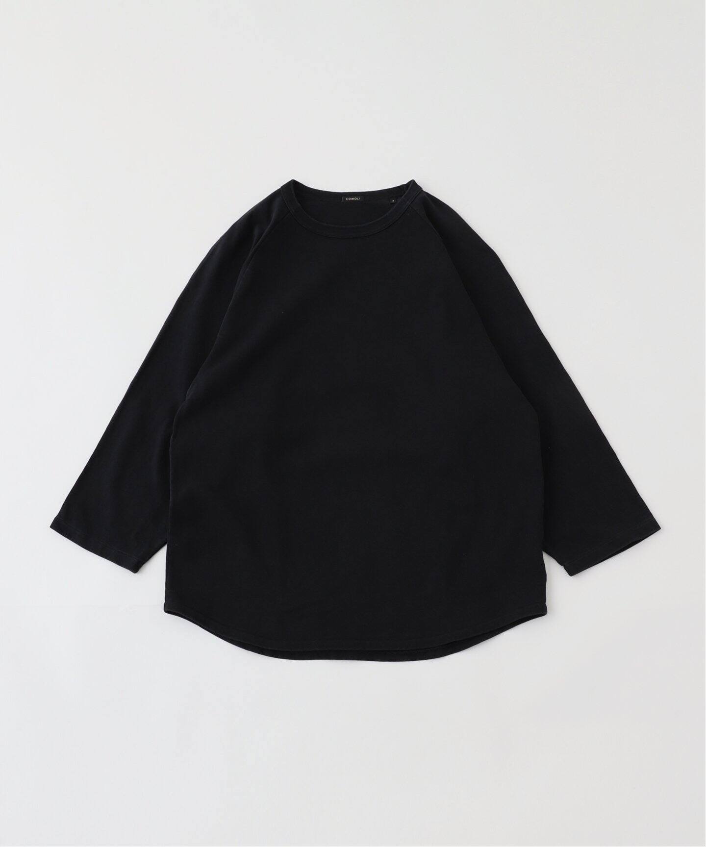 COMOLI / コモリ】 コットンジャージ ベースボールTシャツ B01-050 04 