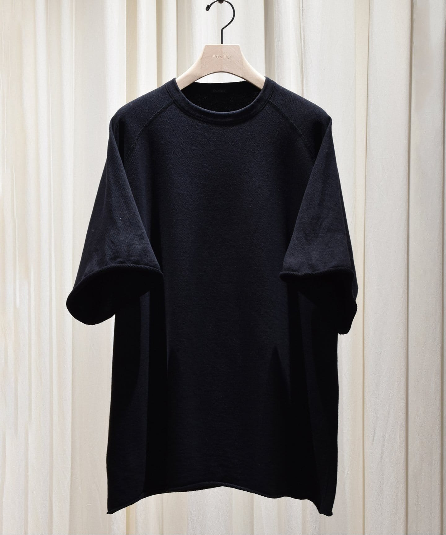 COMOLI / コモリ】 LWコットンウラケ ハンソデクルー B01-050 26