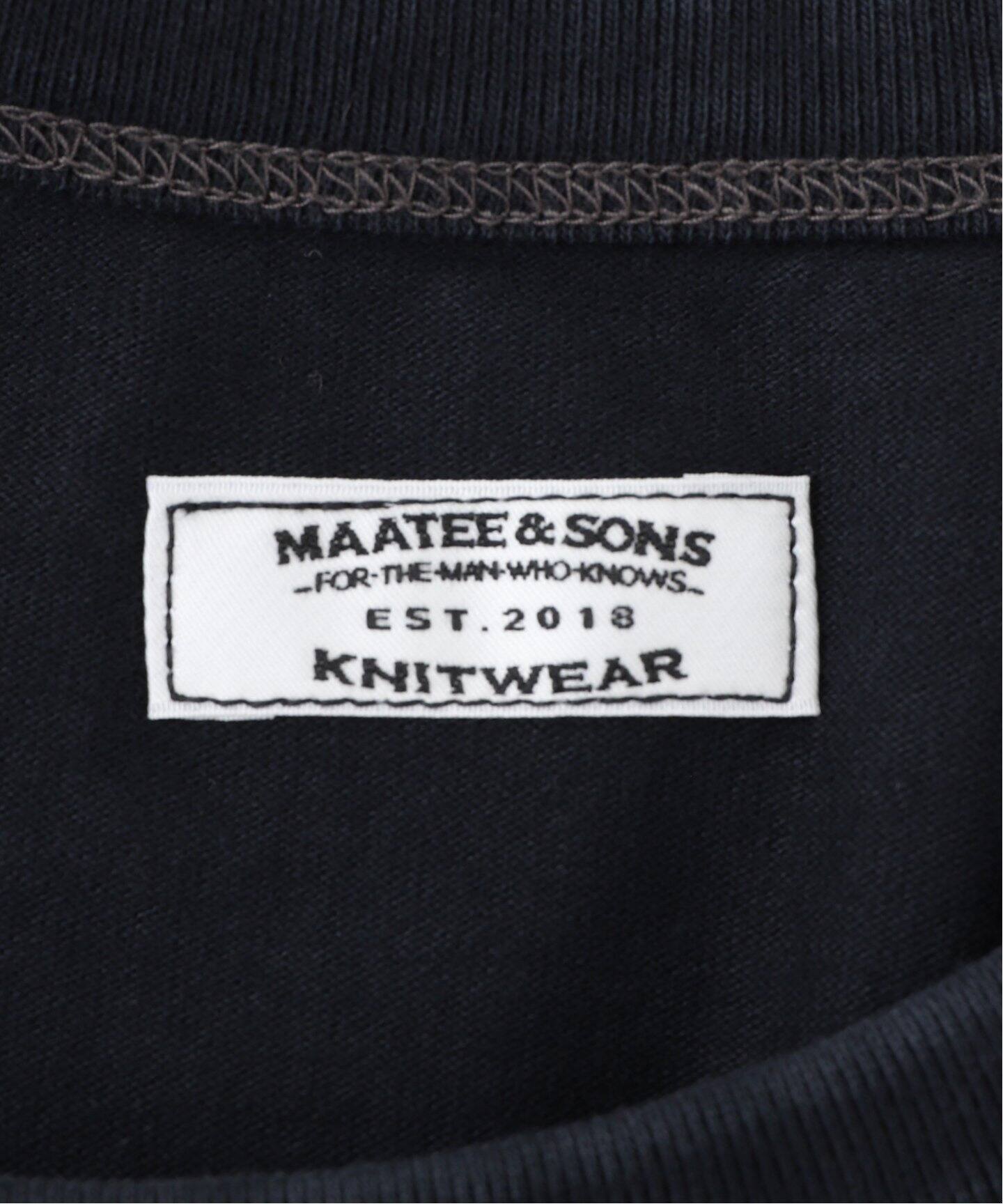MAATEE&SONS / マーティー & サンズ】 S/SLEEVE VINTAGE TEE
