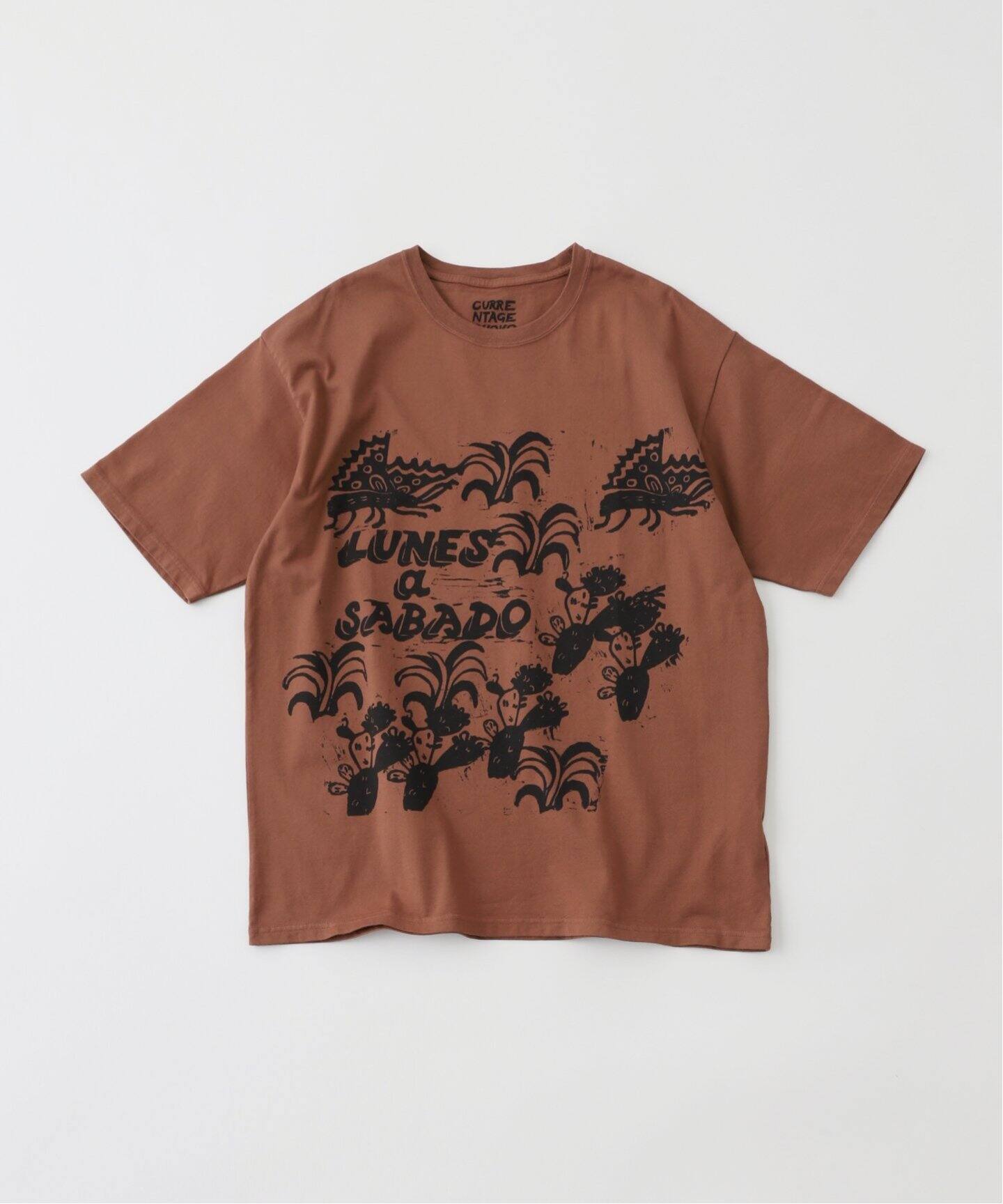 CURRENTAGE/カレンテージ】SHOKO OTAKE Tee 4 A2552UT S854（Tシャツ