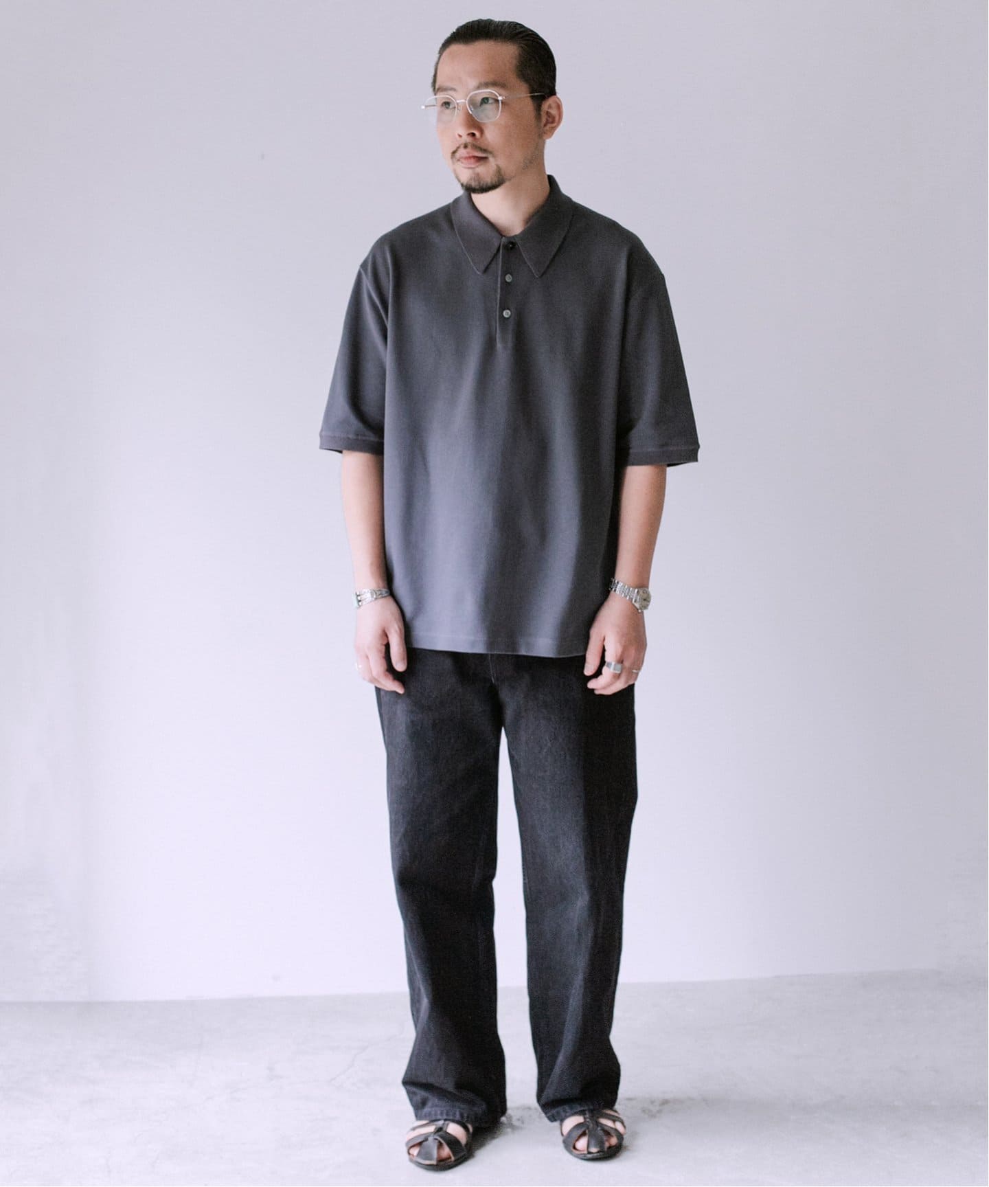 LE / エルイー】 SEED STITCH（ポロシャツ）｜L'ECHOPPE（レショップ