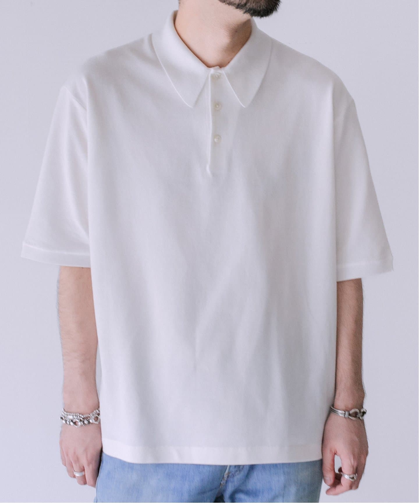 L'ECHOPPE レショップ　 【LE / エルイー】 SEED STITCH LE / エルイー】 SEED STITCH（ポロシャツ）｜L'ECHOPPE（レ