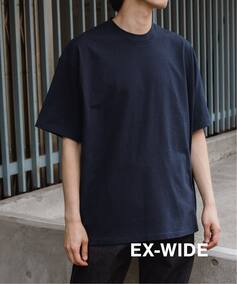 LE / エルイー】 EX WIDE T-SH C/N（Tシャツ／カットソー）｜L
