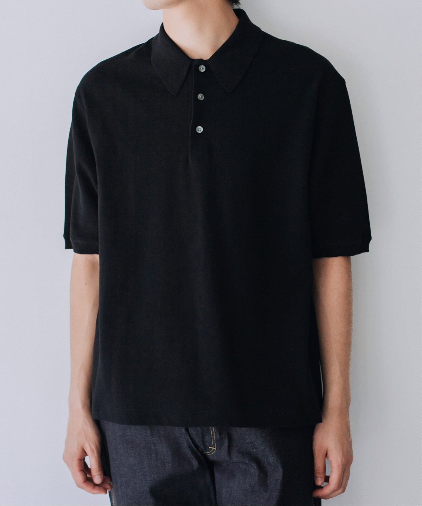 L'ECHOPPE レショップ　 【LE / エルイー】 SEED STITCH LE / エルイー】 SEED STITCH（ポロシャツ）｜L'ECHOPPE（レ