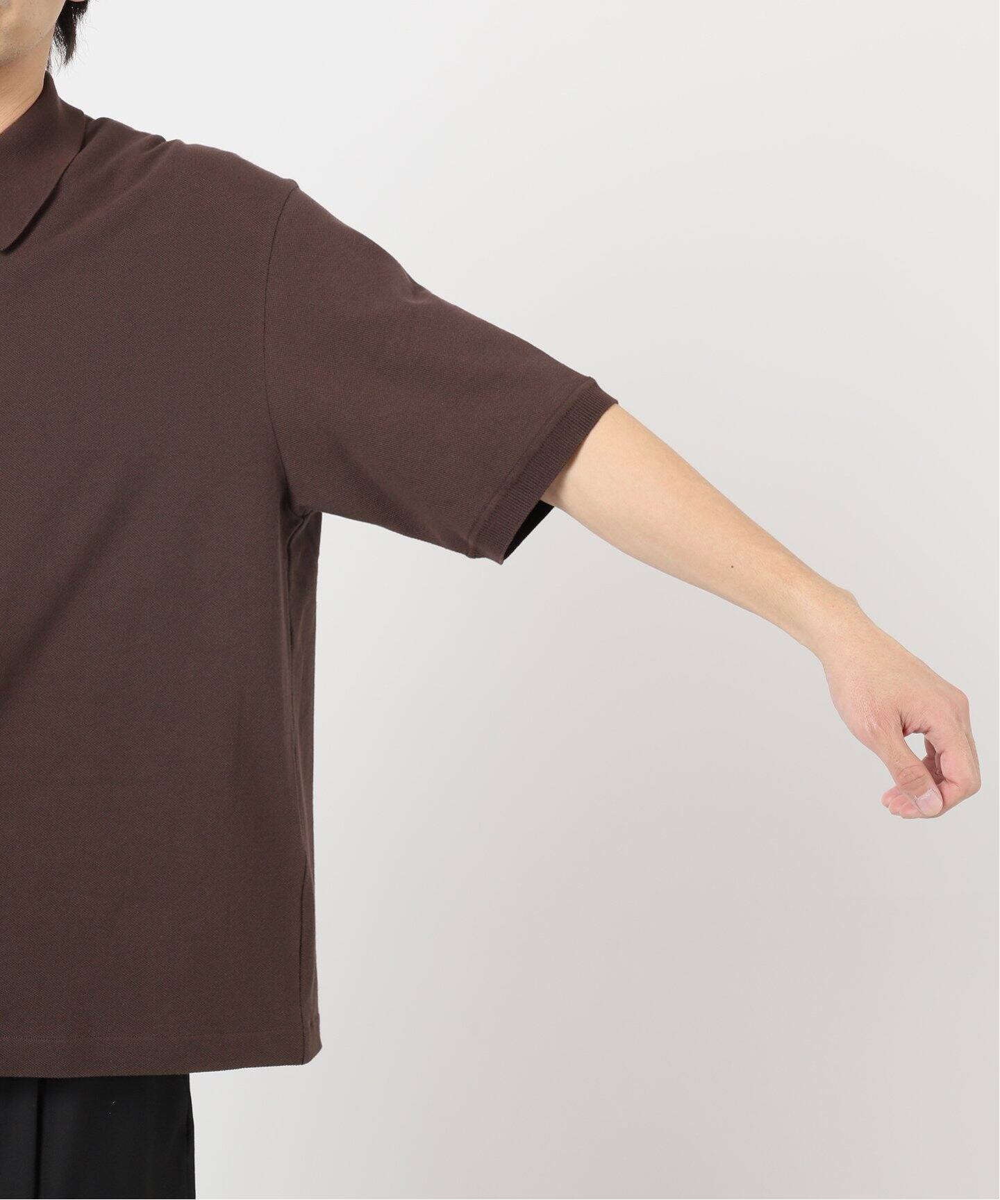 L'ECHOPPE レショップ　 【LE / エルイー】 SEED STITCH L'ECHOPPE(レショップ) LE SEED STITCHポロシャツ25-071-053