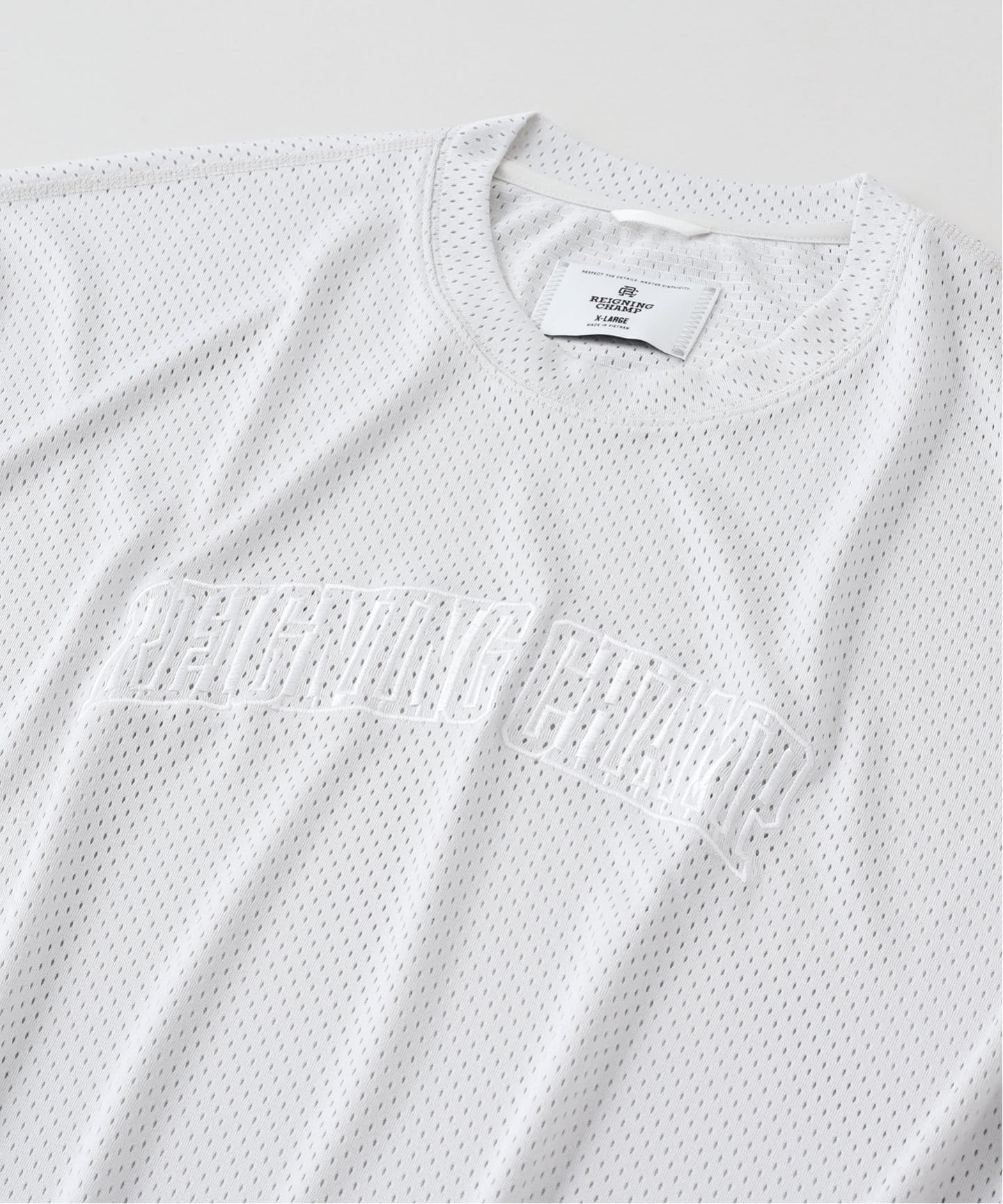 ●REIGNING CHAMP●アスレチック メッシュ リラックス Tシャツ T-SHIRT - SOLOTEX MESH JPN SMU（Tシャツ／カットソー