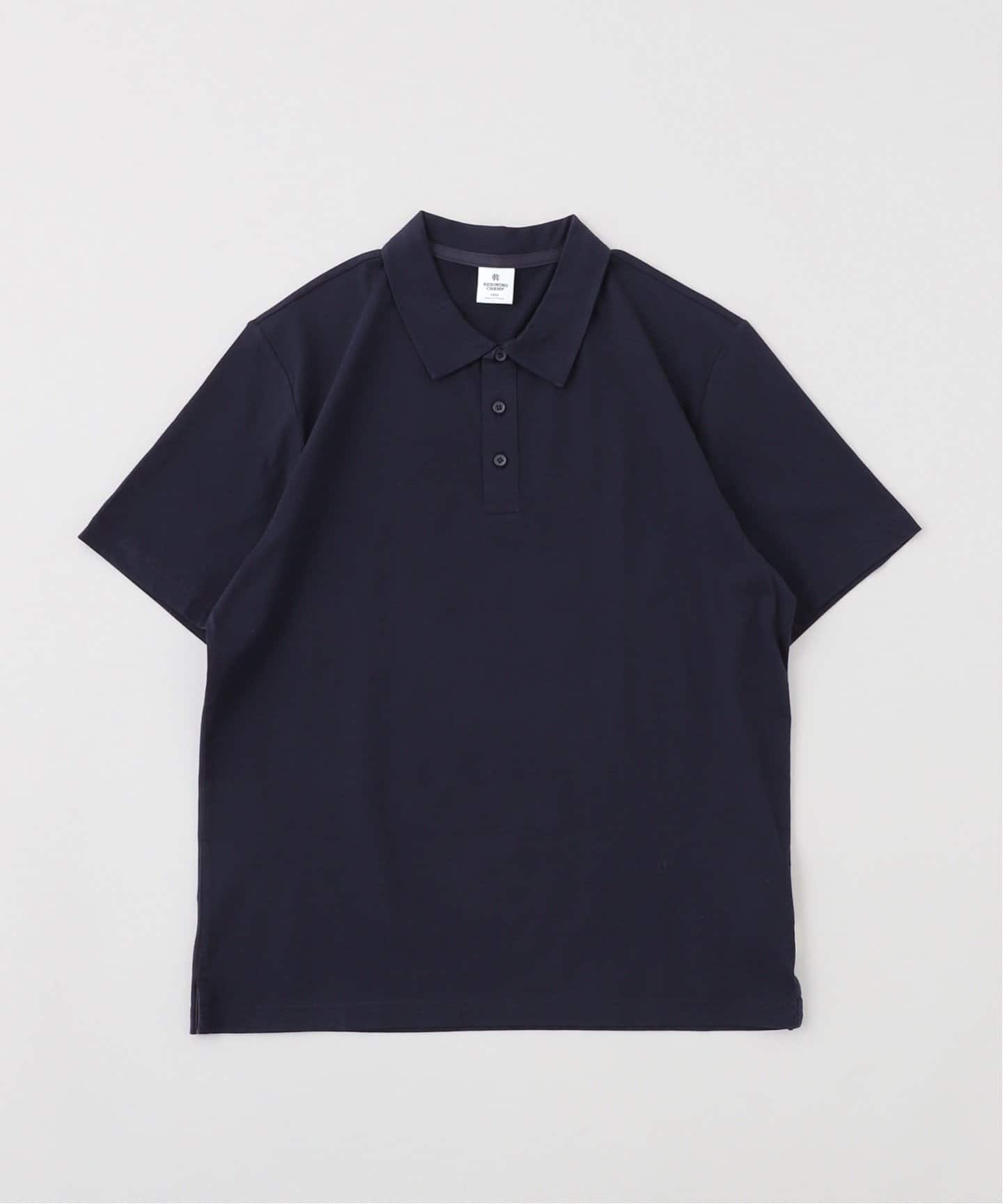 REIGNING CHAMP ポロシャツ 紺 ATHLETIC PIQUE ポロシャツ（ポロシャツ）｜REIGNING CHAMP