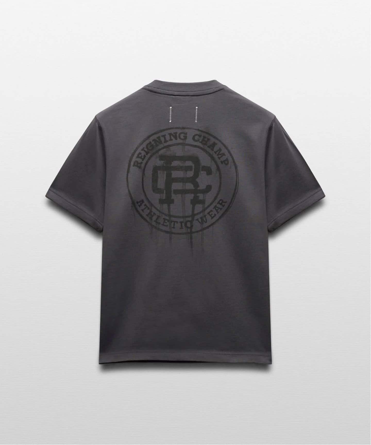 【REIGNING CHAMP】ウォーターカラー OG ロゴ Tシャツ ★ 定番 MIDWEIGHT JERSEY WATER COLOUR T-SHIRT（Tシャツ／カットソー