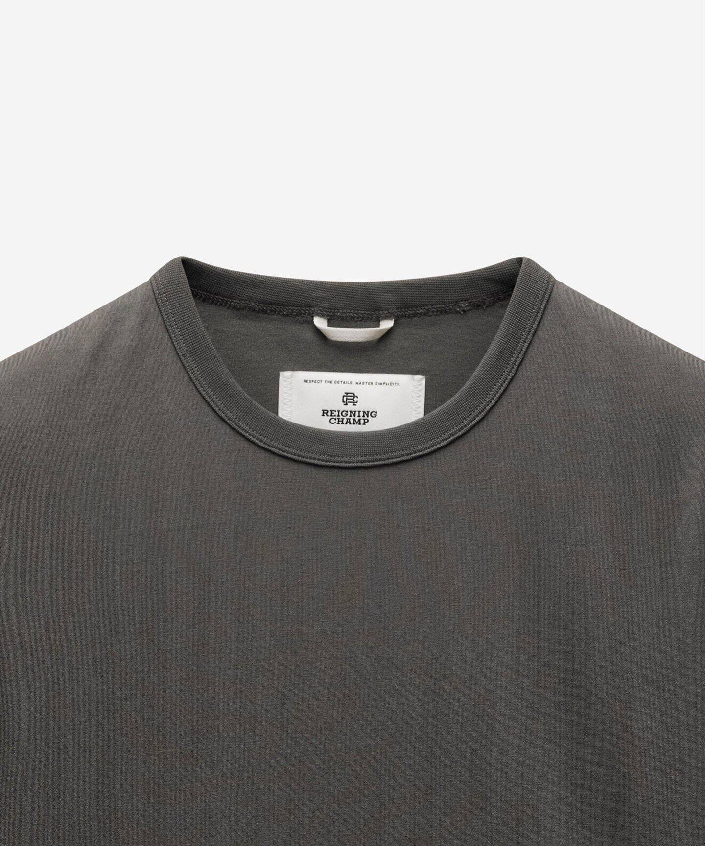 【Reigning Champ】スラブジャージー・スタンダードＴシャツ DUAL JERSEY STANDARD T-SHIRT（Tシャツ／カットソー