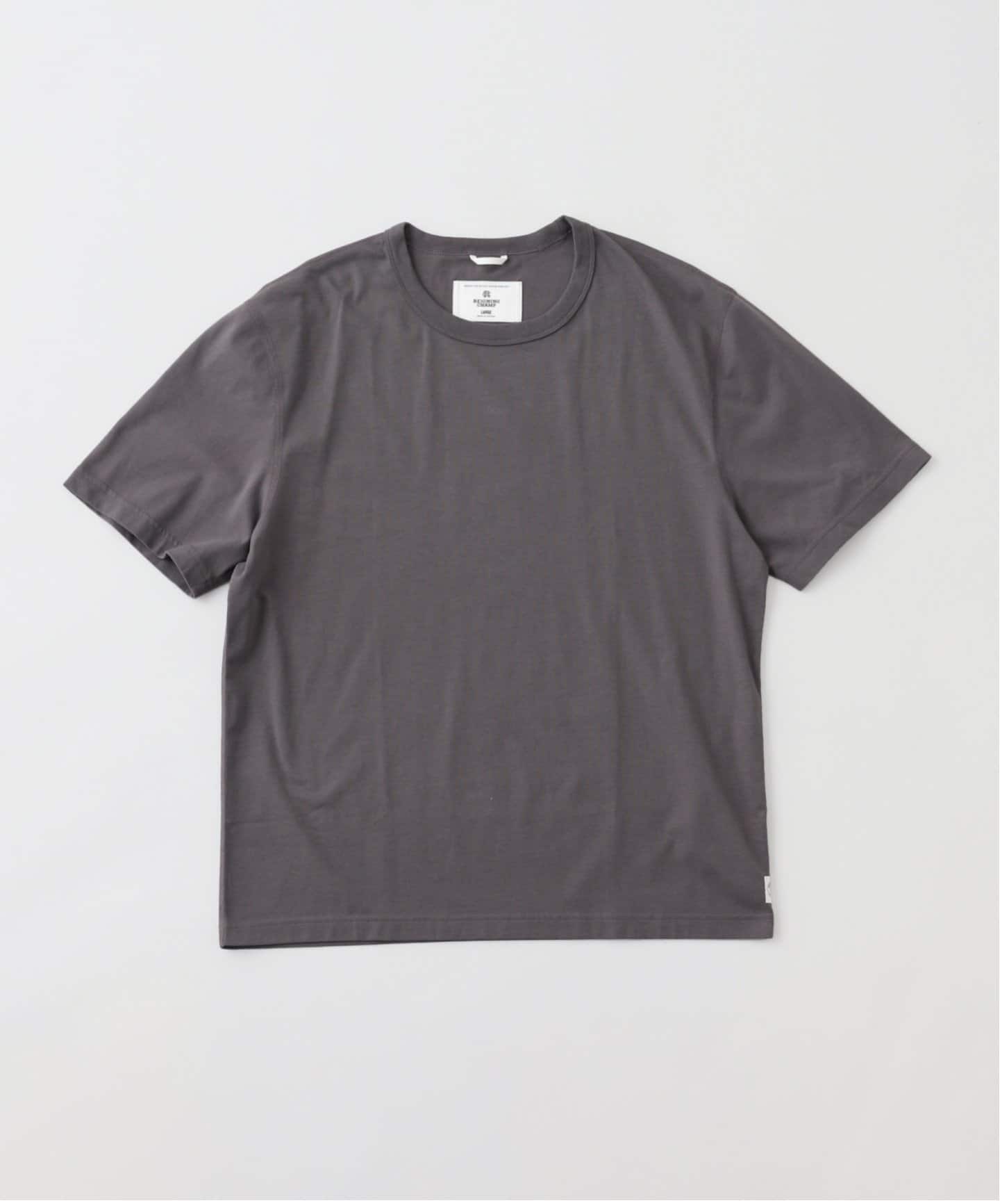 在庫限り☆ Reigning Champ ポケット付き Tシャツ グレー♪ 2PACK T-SHIRT LIGHTWEIGHT JERSEY（Tシャツ／カットソー
