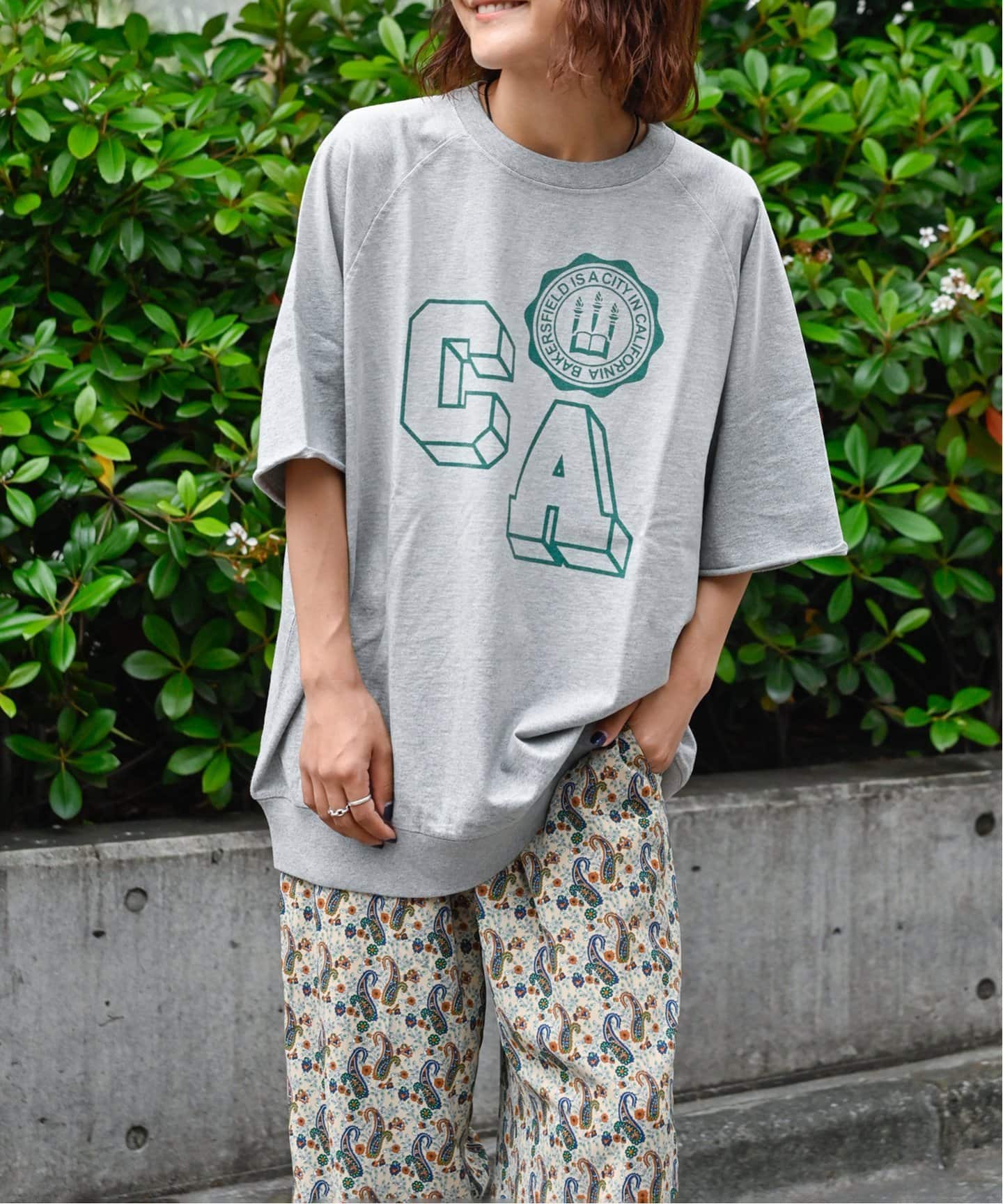 ≪予約≫SCREEN STARS別注ピグメントハーフスリーブTEE（Tシャツ