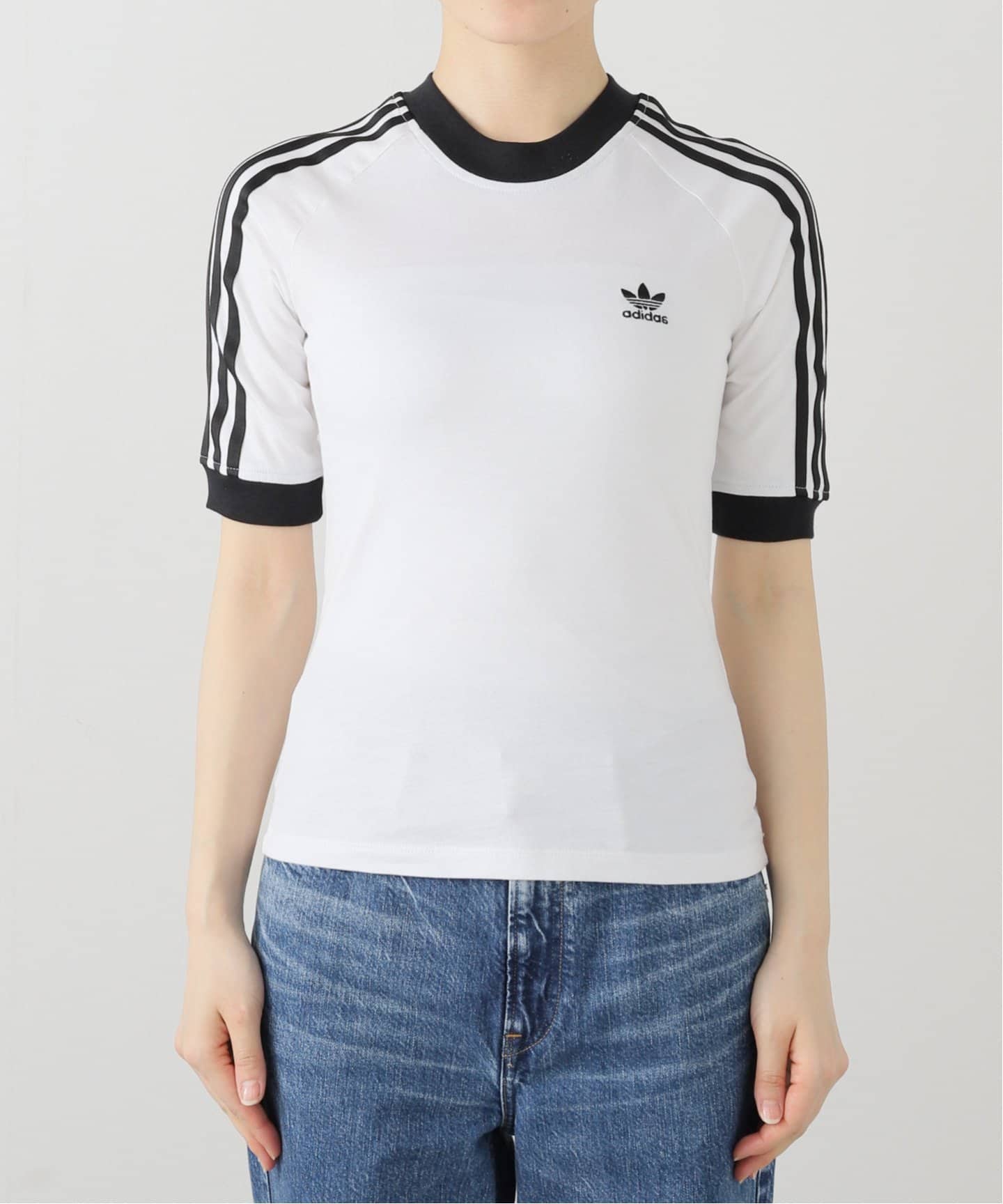 ADIDAS ADICOLOR 3STRIPE RAGLAN TEE（Tシャツ／カットソー
