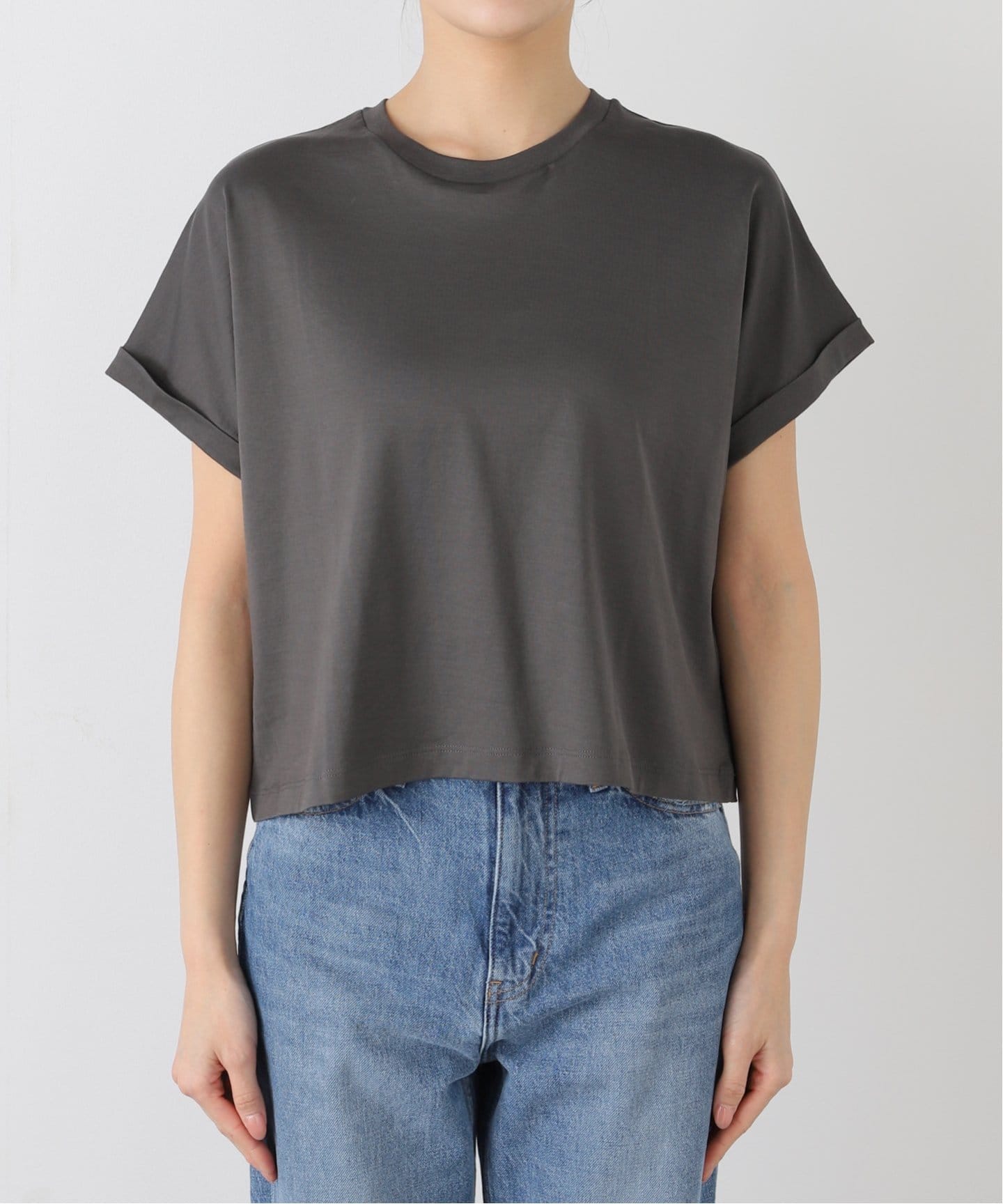 HANDVAERK 60/2 CREW NECK WIDE T-SHIRT（Tシャツ／カットソー