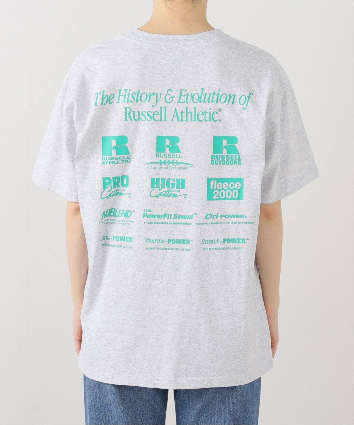 RUSSELL ATHLETIC BOOKSTORE S/S Graphic A（Tシャツ