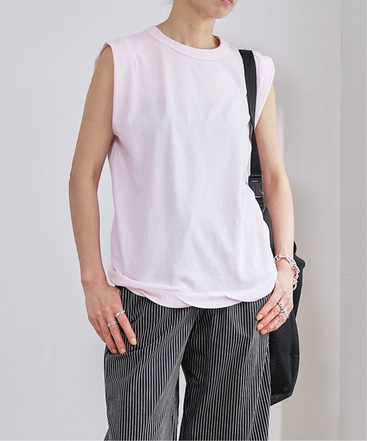 ATON FRESCA SINGLE JERSEY TANK TOP（Tシャツ／カットソー）｜BOICE