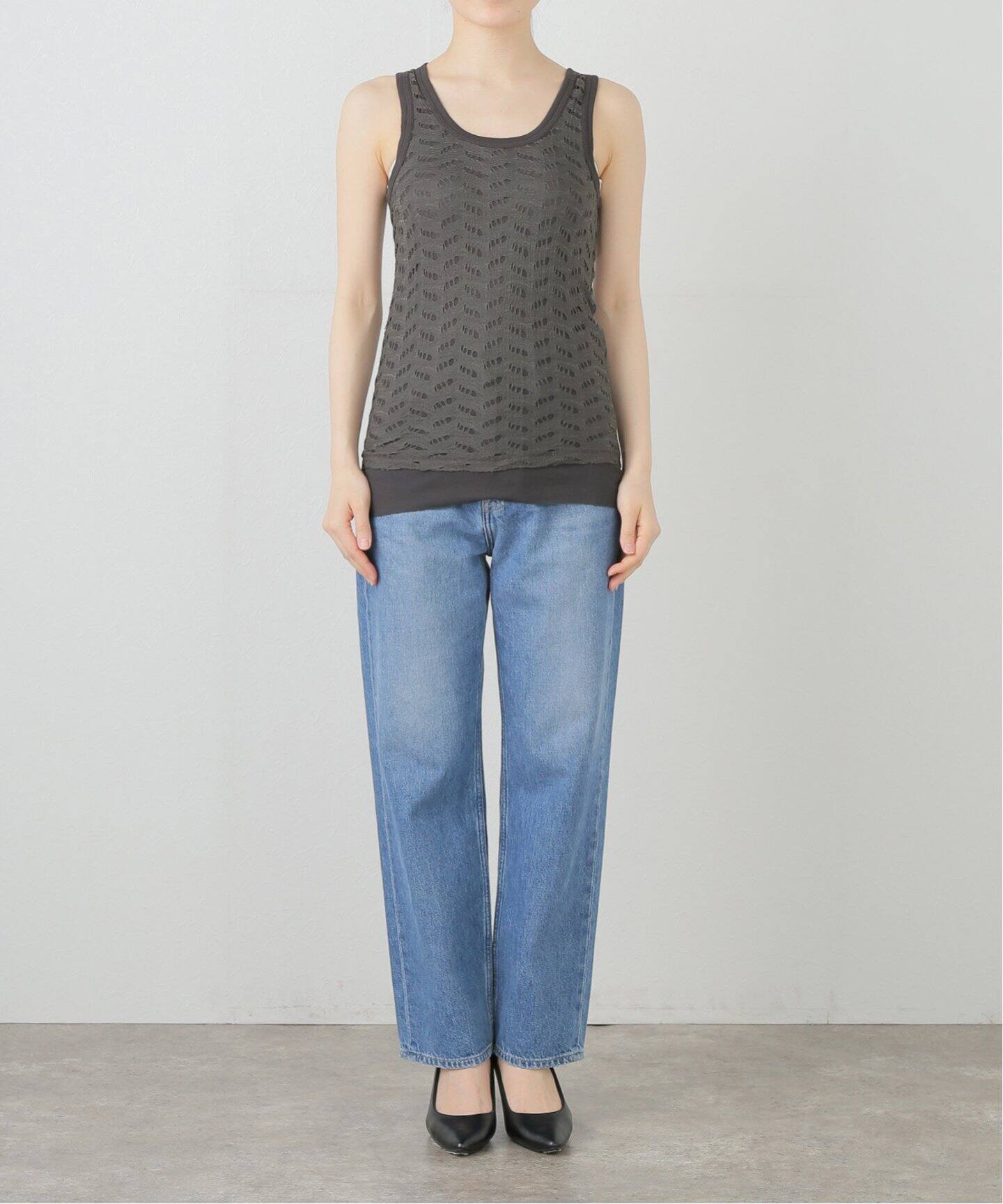TODAYFUL Jacquard Sheer Tanktop 12510601（タンクトップ）｜BOICE 