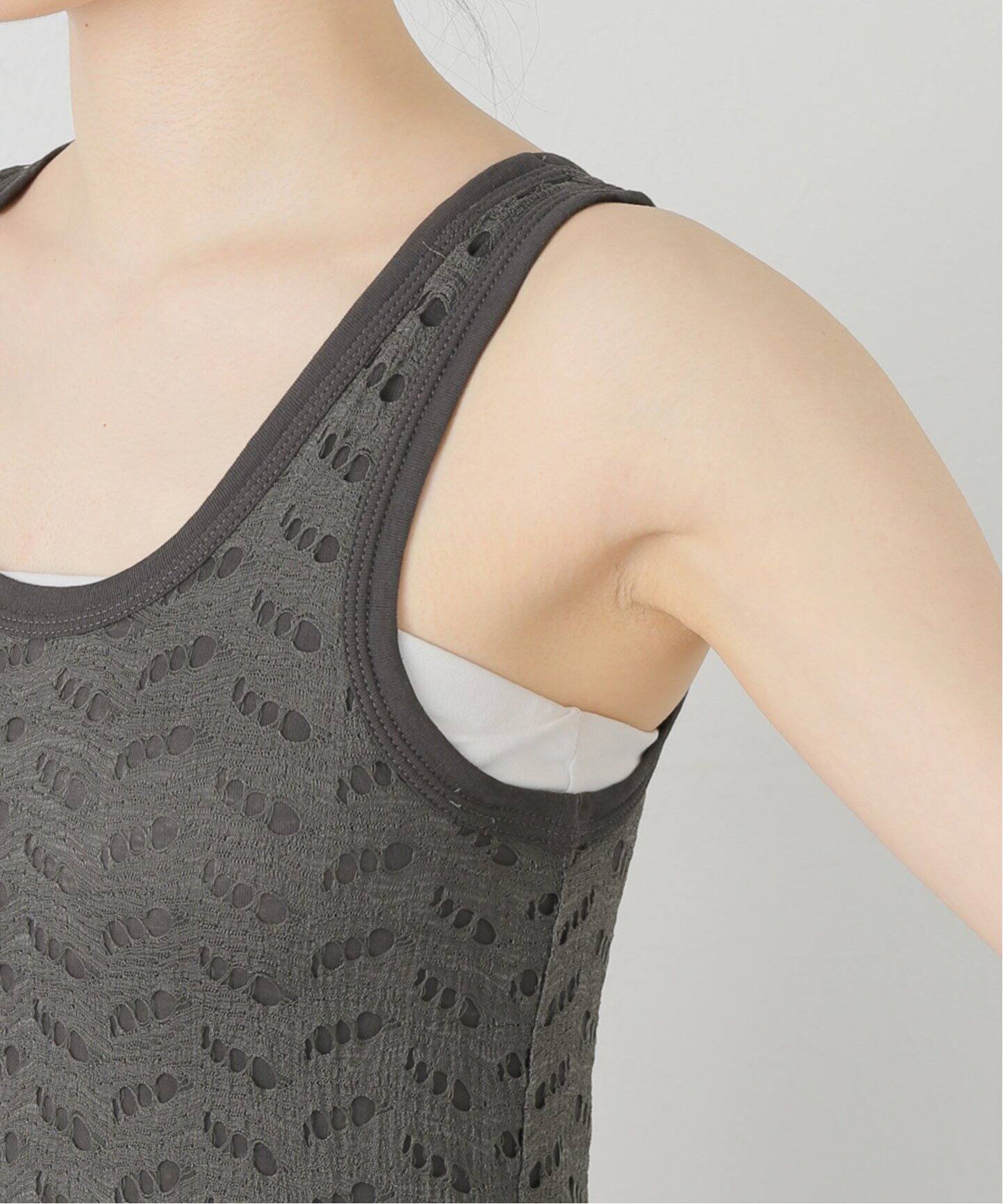TODAYFUL Jacquard Sheer Tanktop 12510601（タンクトップ）｜BOICE 