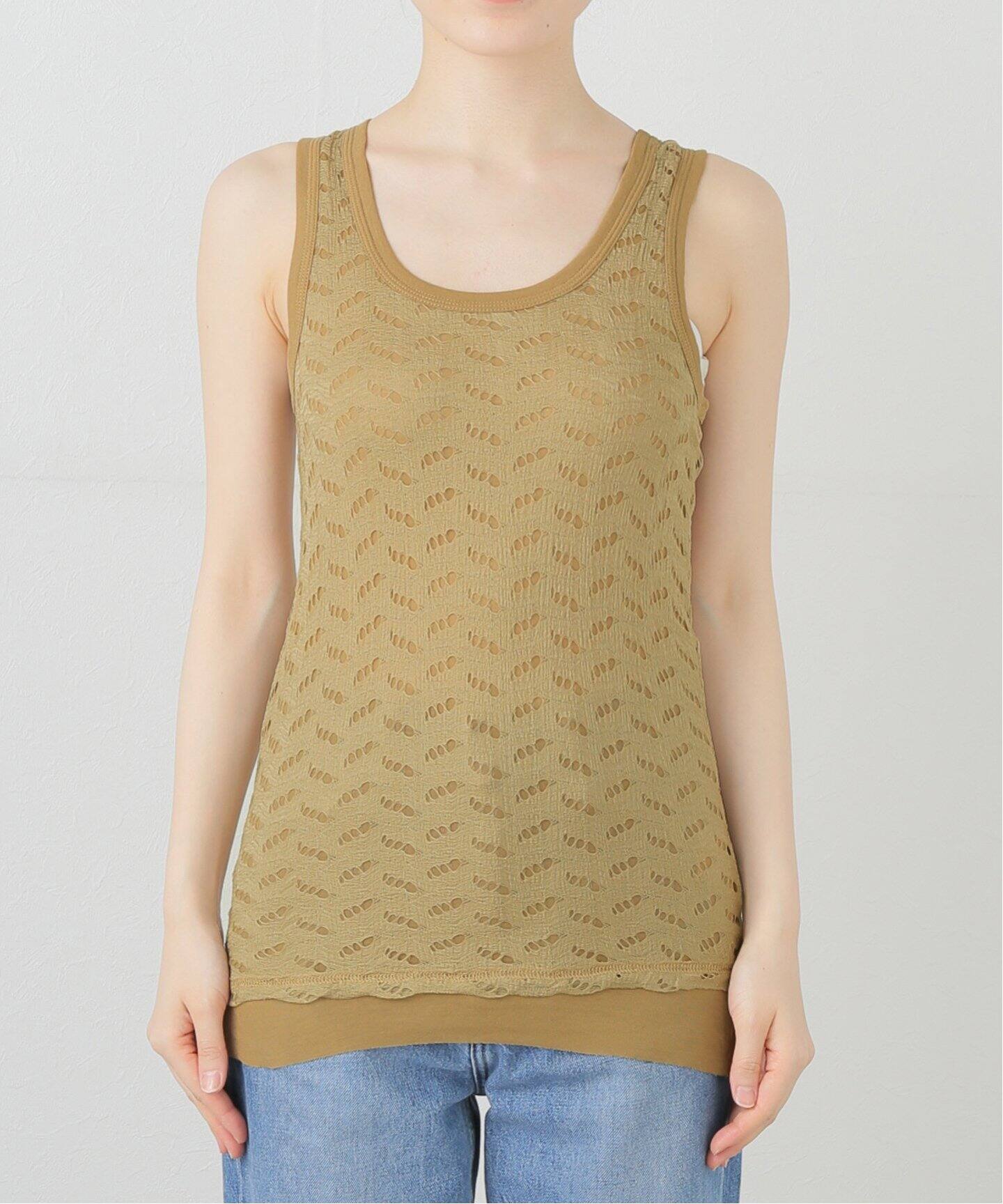 TODAYFUL Jacquard Sheer Tanktop 12510601（タンクトップ）｜BOICE 
