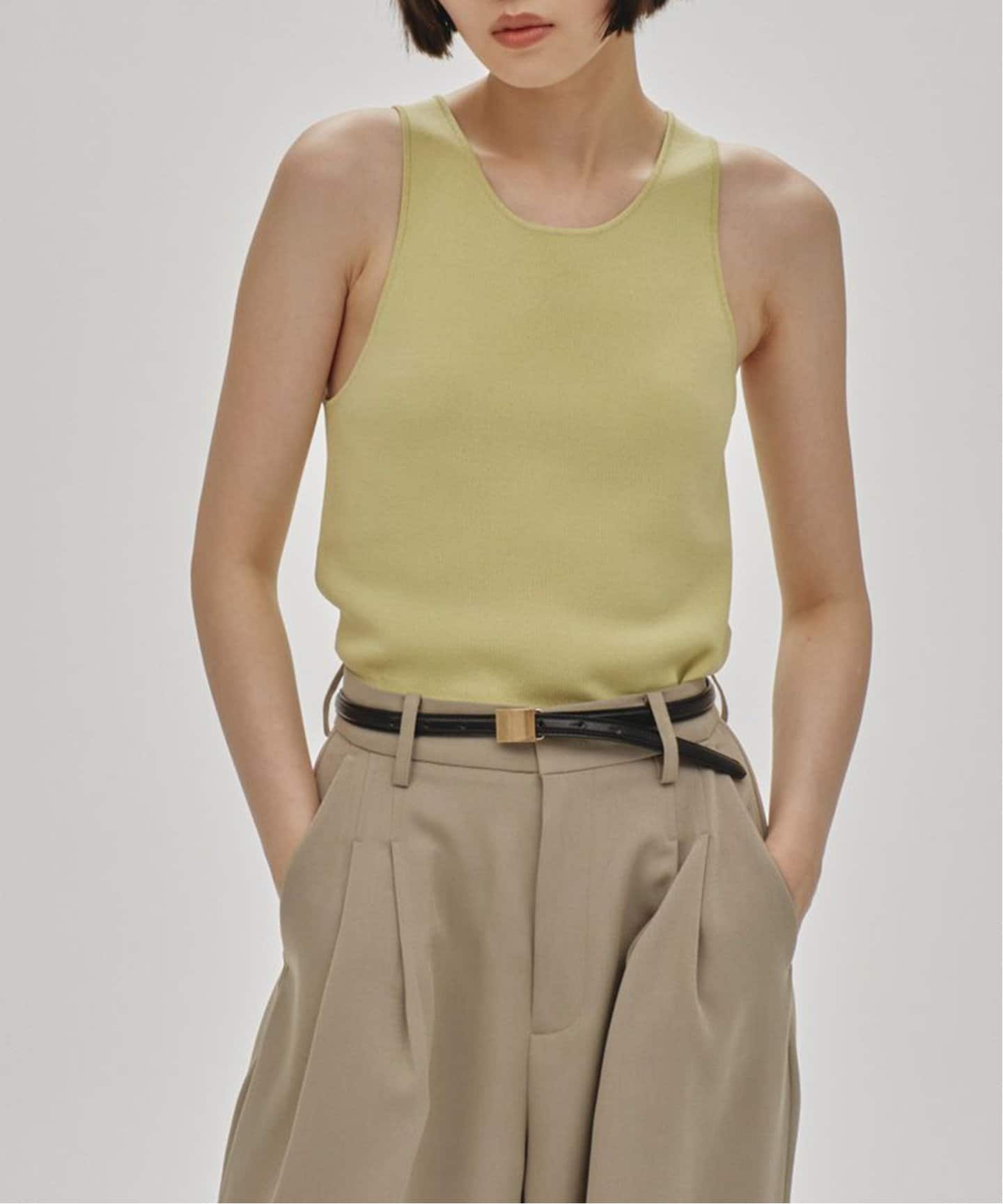 TODAYFUL Highgauge Knit Tanktop（Tシャツ／カットソー）｜BOICE FROM