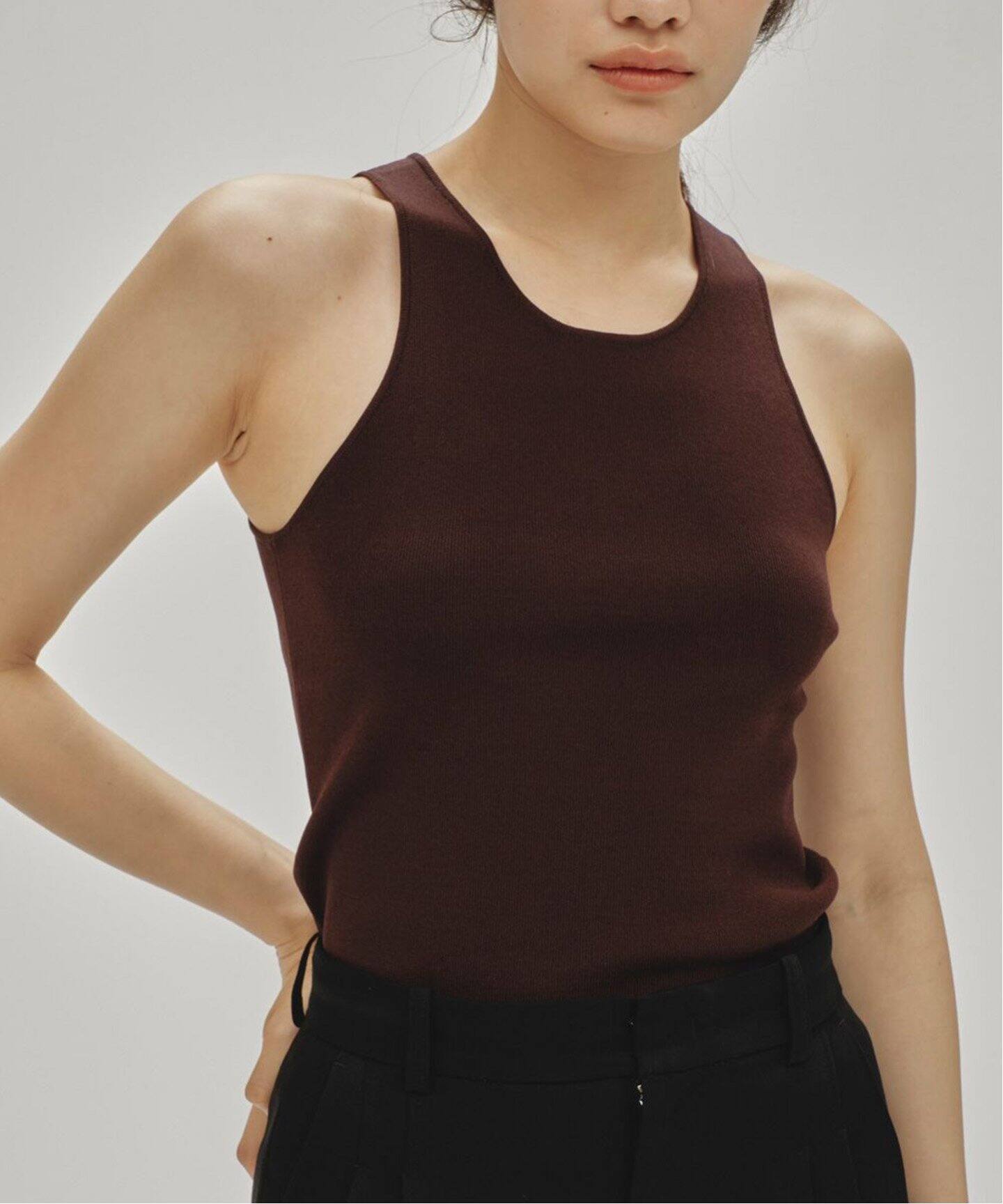 TODAYFUL Highgauge Knit Tanktop（Tシャツ／カットソー）｜BOICE FROM 