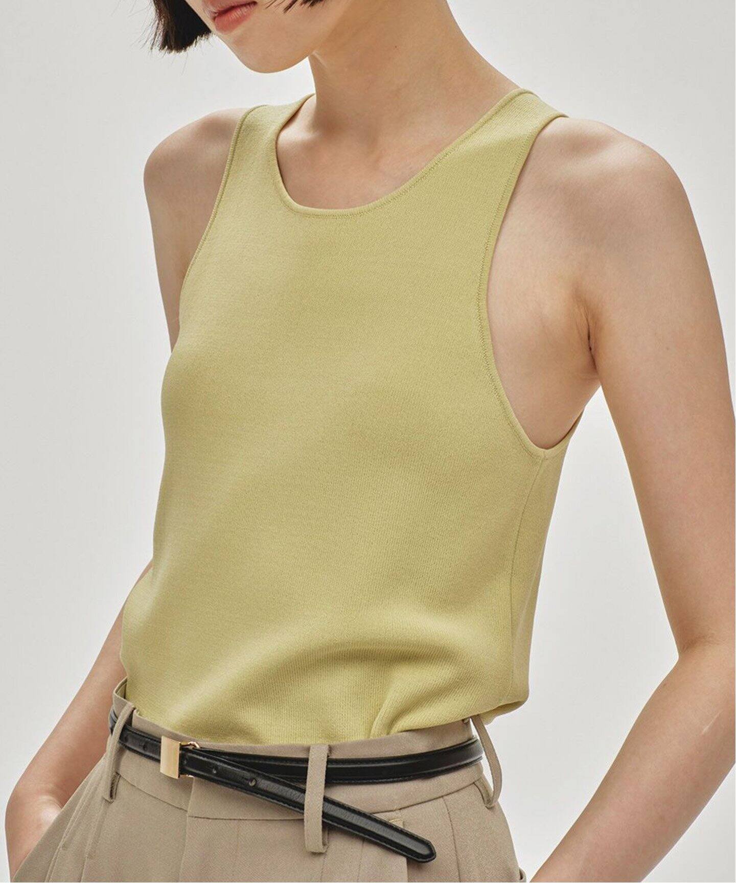 TODAYFUL Highgauge Knit Tanktop グリーン TODAYFUL 即日発送 TODAYFUL トゥデイフル Highgauge Knit Tanktop