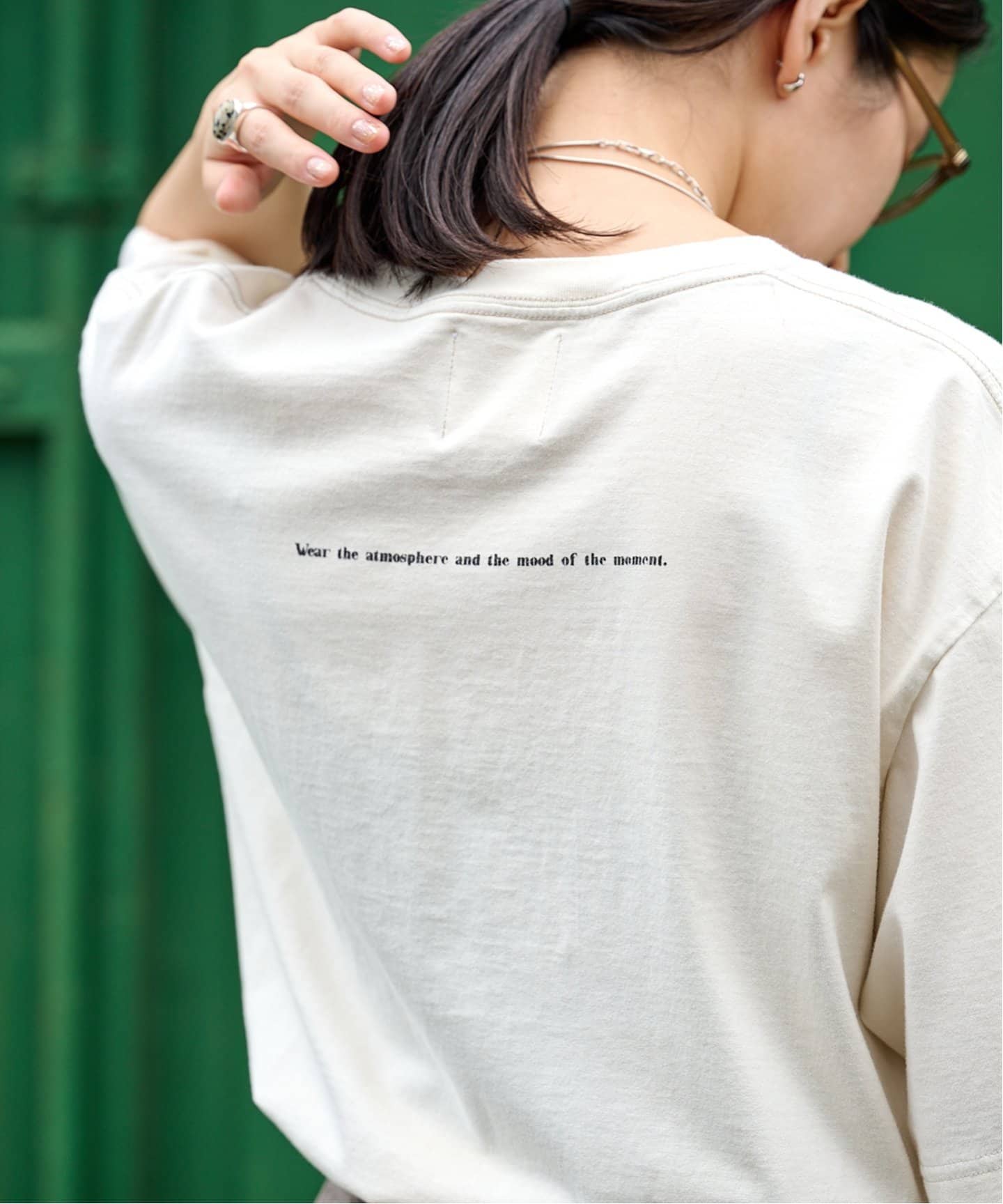 NOUNLESS NL LOGO MARK OVER TEE（Tシャツ／カットソー）｜BOICE